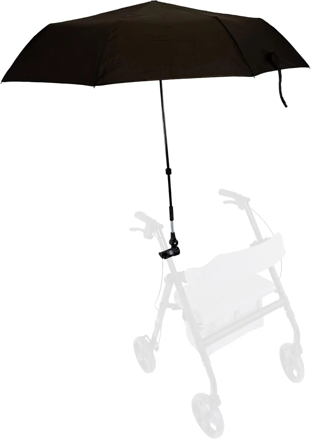 Regenschirmhalter für Rollator und Kinderwagen