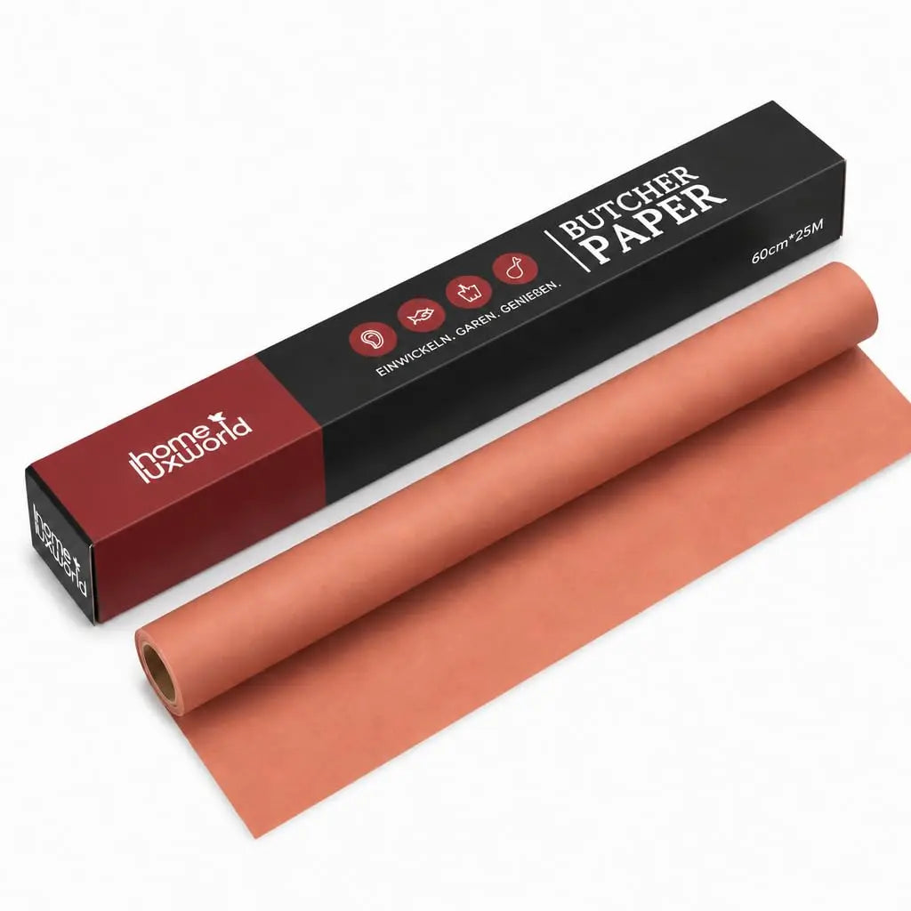 Butcher Paper rot unbeschichtet 60 cm x 25 m HomeLuxWorld