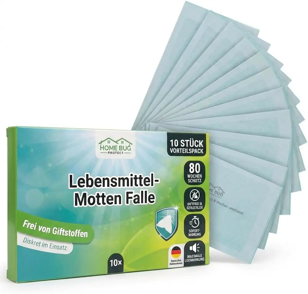 Lebensmittelmotten-Falle, 10 Stück – Pheromonfalle
