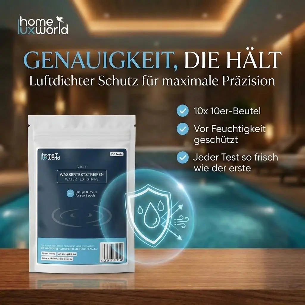 3in1 Poolwasser Teststreifen 100 Stück
