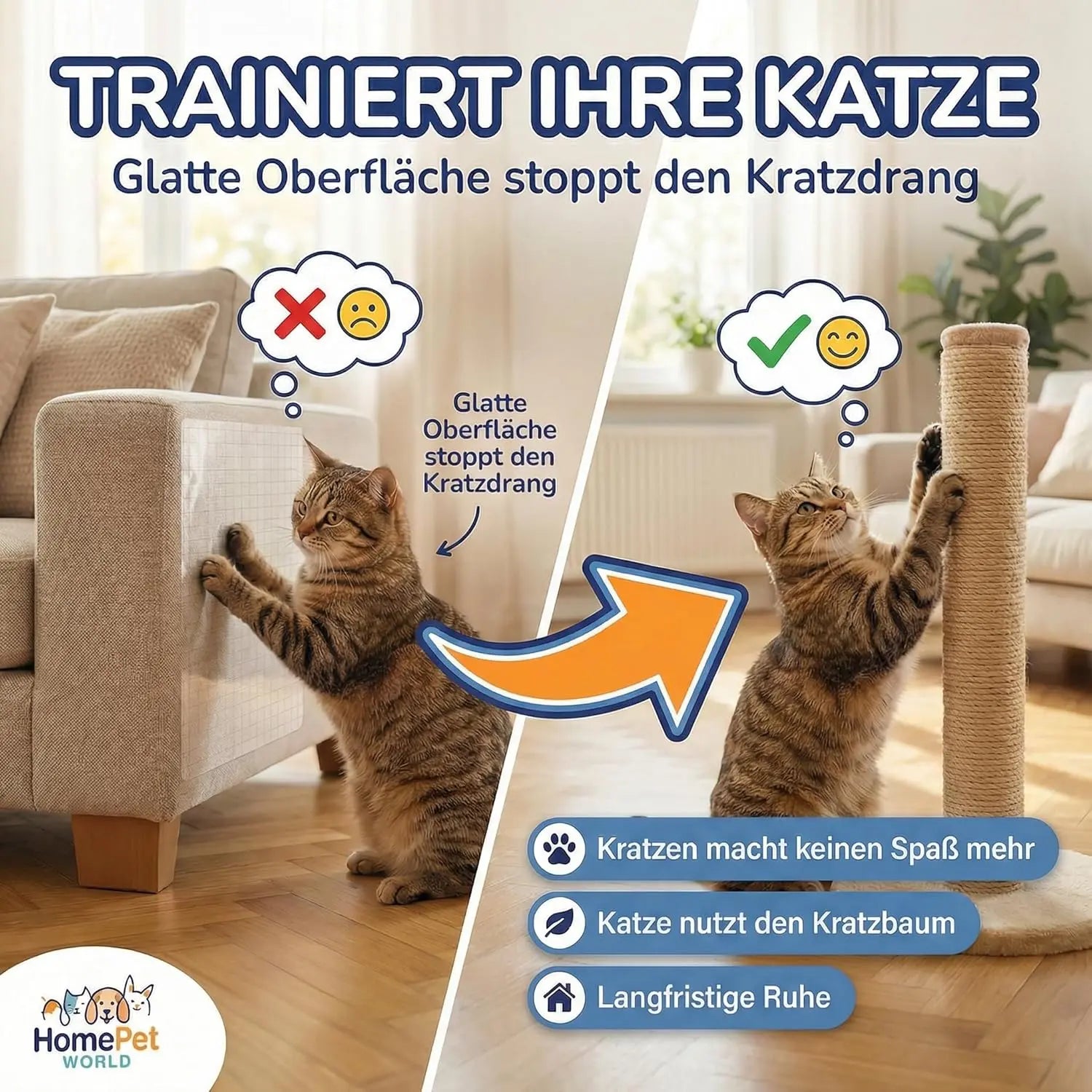Kratzschutzfolie Katzen 20x30 cm 12 Stück