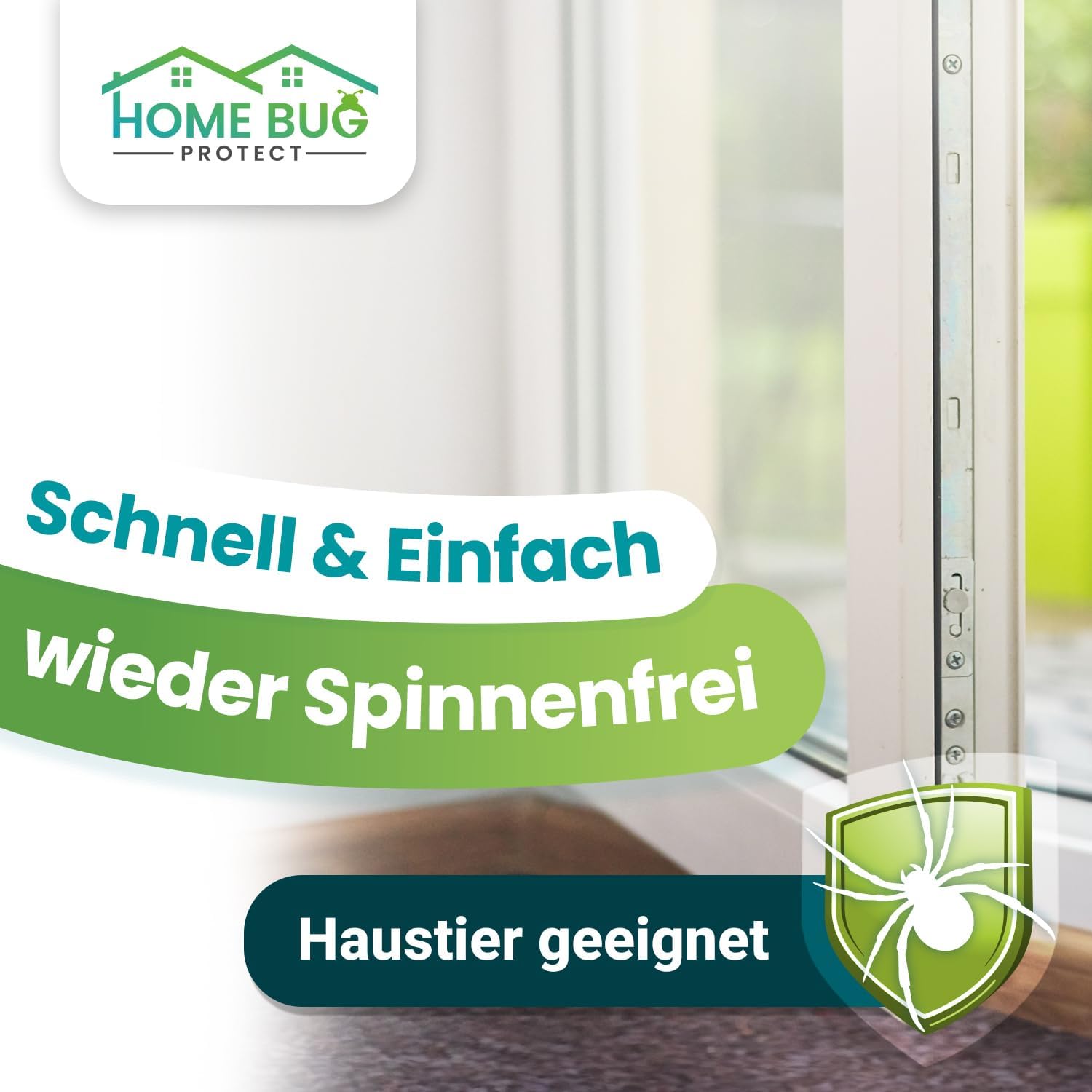 Spinnen Spray 500ml – für Wohnung, Balkon & Garten