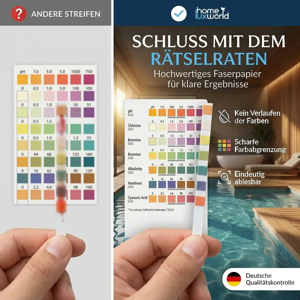 7in1 Pool Teststreifen 100 Stück