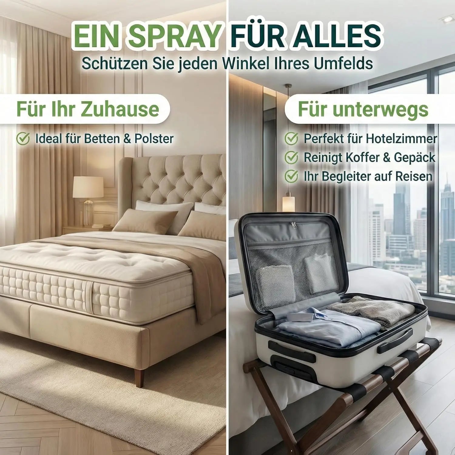 Bettwanzen Spray 500ml – für Textilien & Möbel