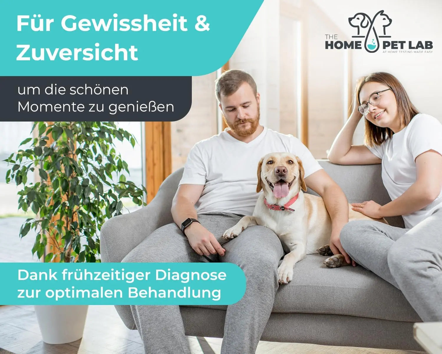 Giardien Schnelltest für Hunde & Katzen 5er Packung HomePetLab