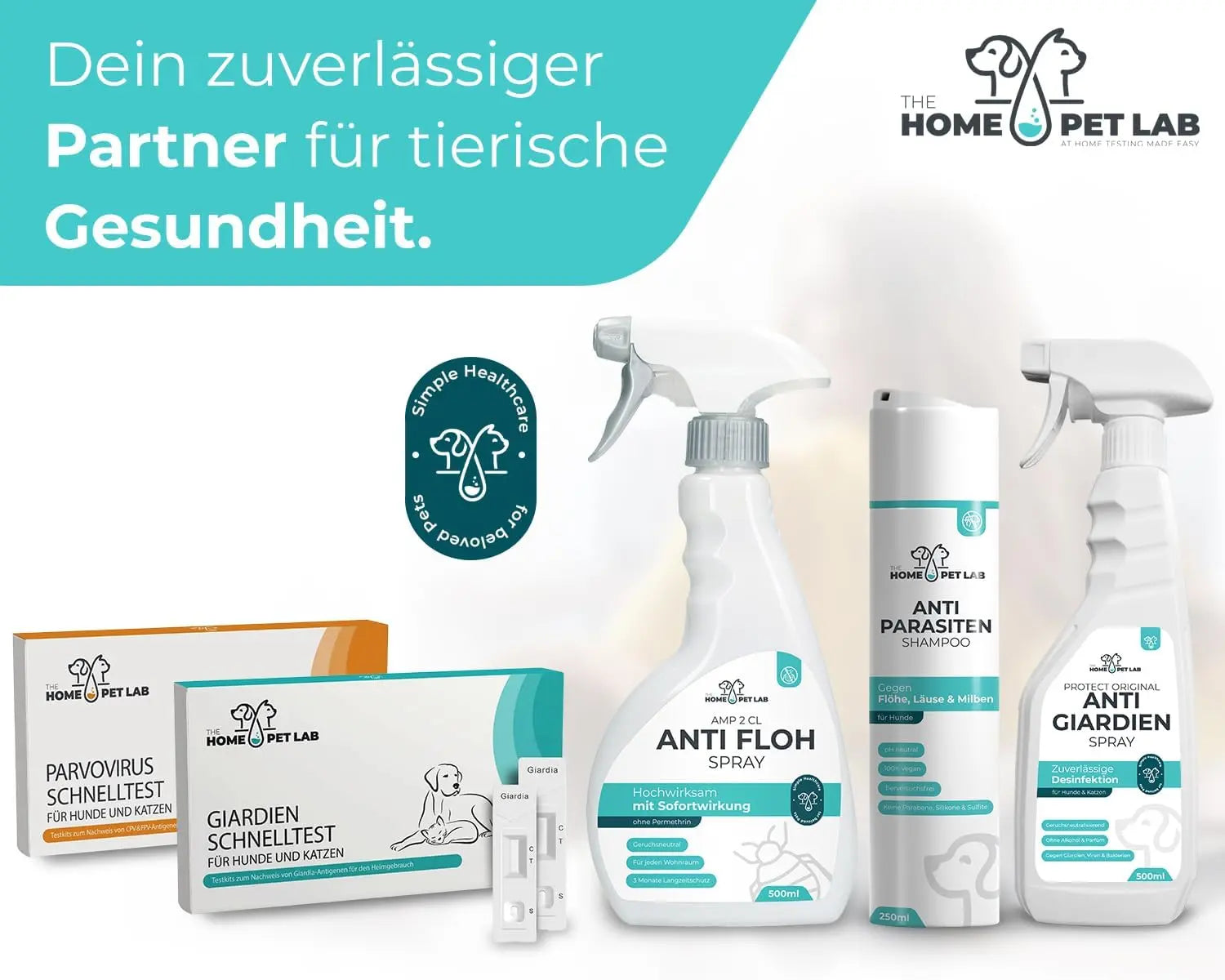 Hundeshampoo gegen Milben, Läuse & Zecken HomePetLab