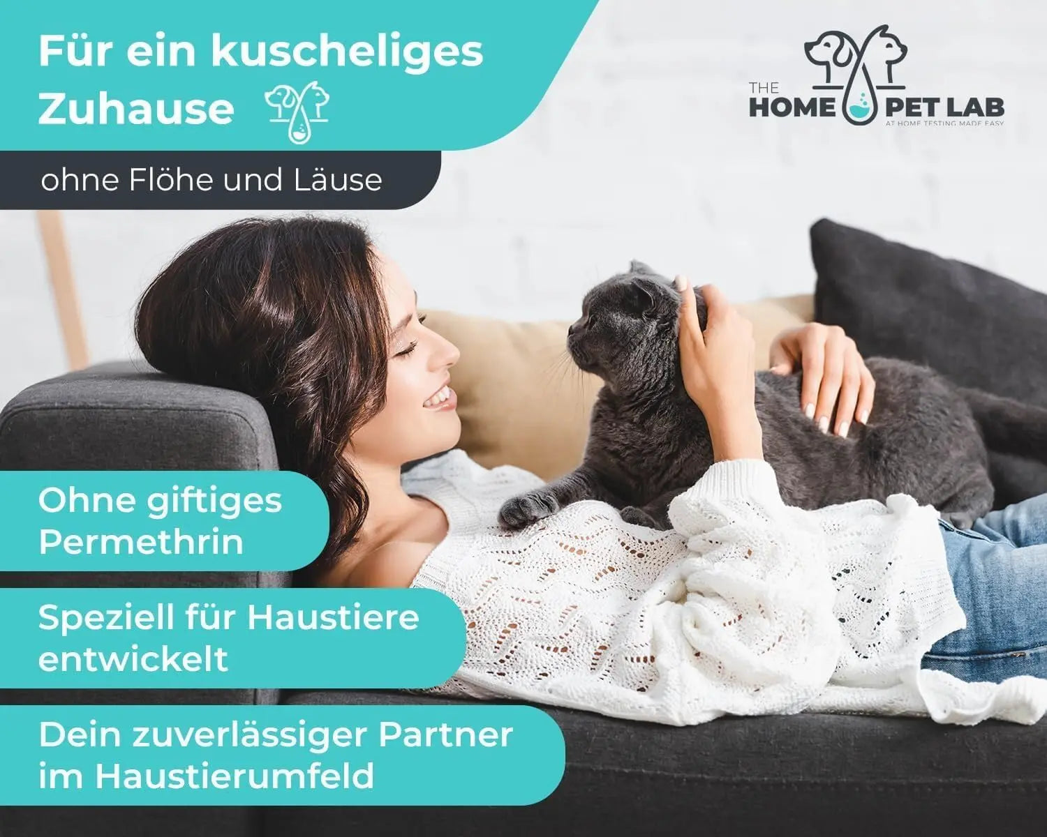 Floh Spray für Wohnung und Möbel 500ml HomePetLab