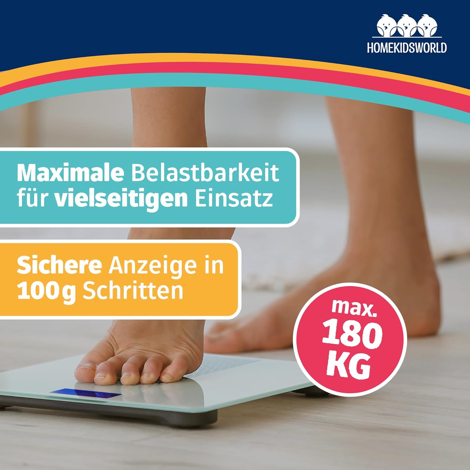 Kombi-Waage Baby & Erwachsene – digital & präzise
