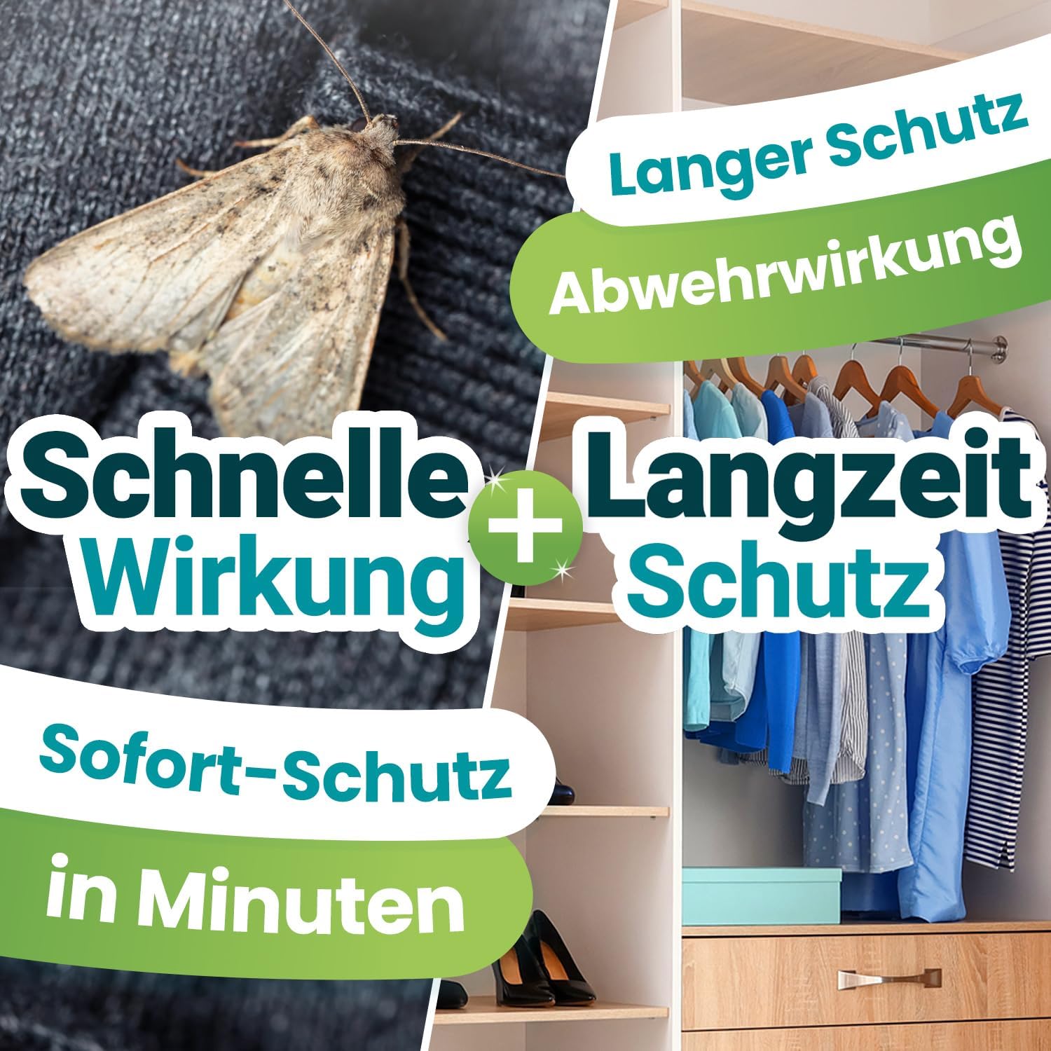 Motten Spray 500ml – gegen Kleidermotten & mehr