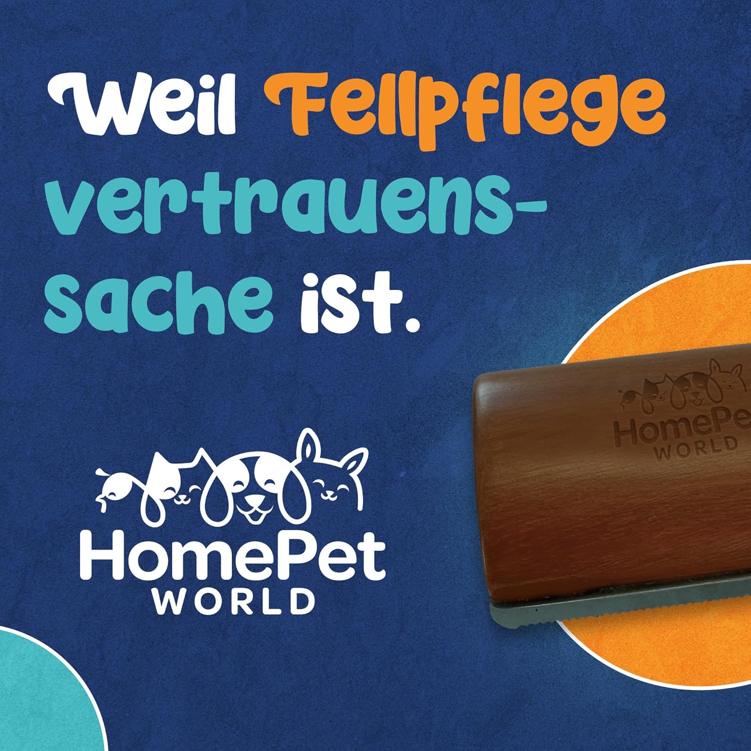 Fellwechsel Kamm aus Buchenholz