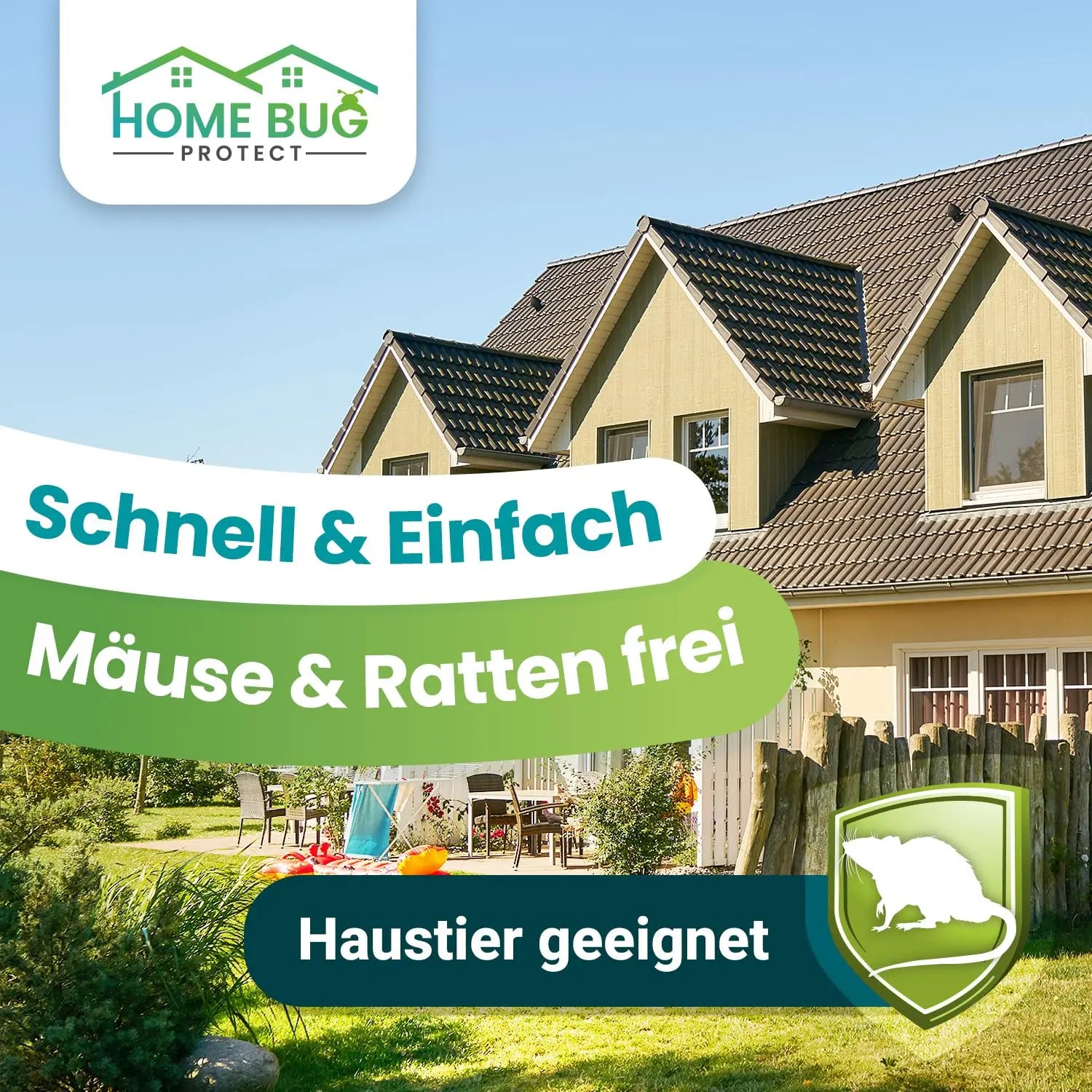 Mäuse & Ratten Spray 500ml – für Haus & Garten HomeBugProtect