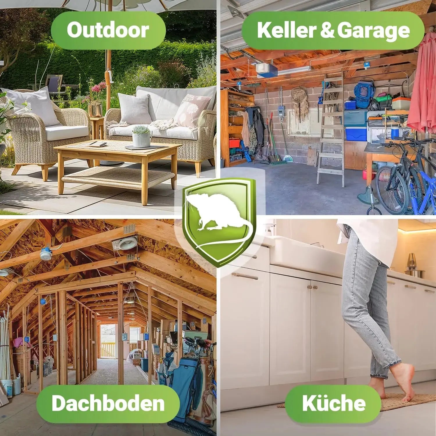Mäuse & Ratten Spray 500ml – für Haus & Garten HomeBugProtect