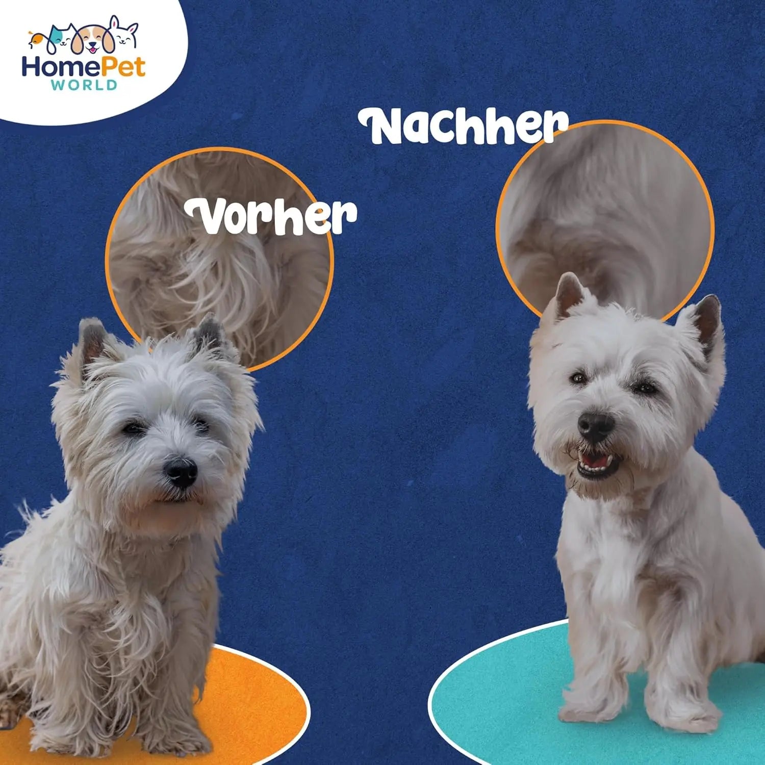 2 in 1 Doppel-Bürste aus Buchenholz HomePetWorld