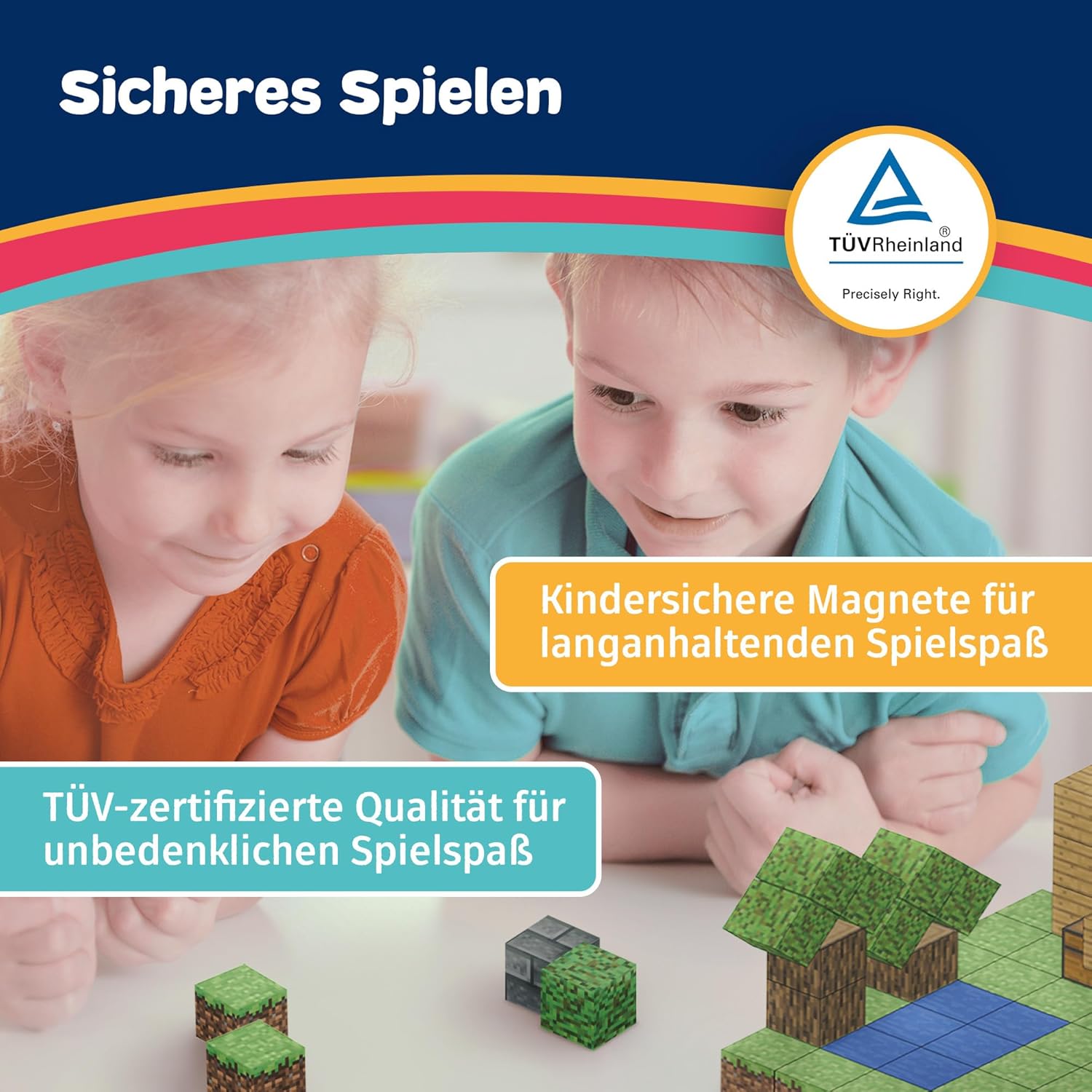 Magnetbausteine Add-On und Magnetische Bausteine – kreatives Bauset mit vielfältigen Sets