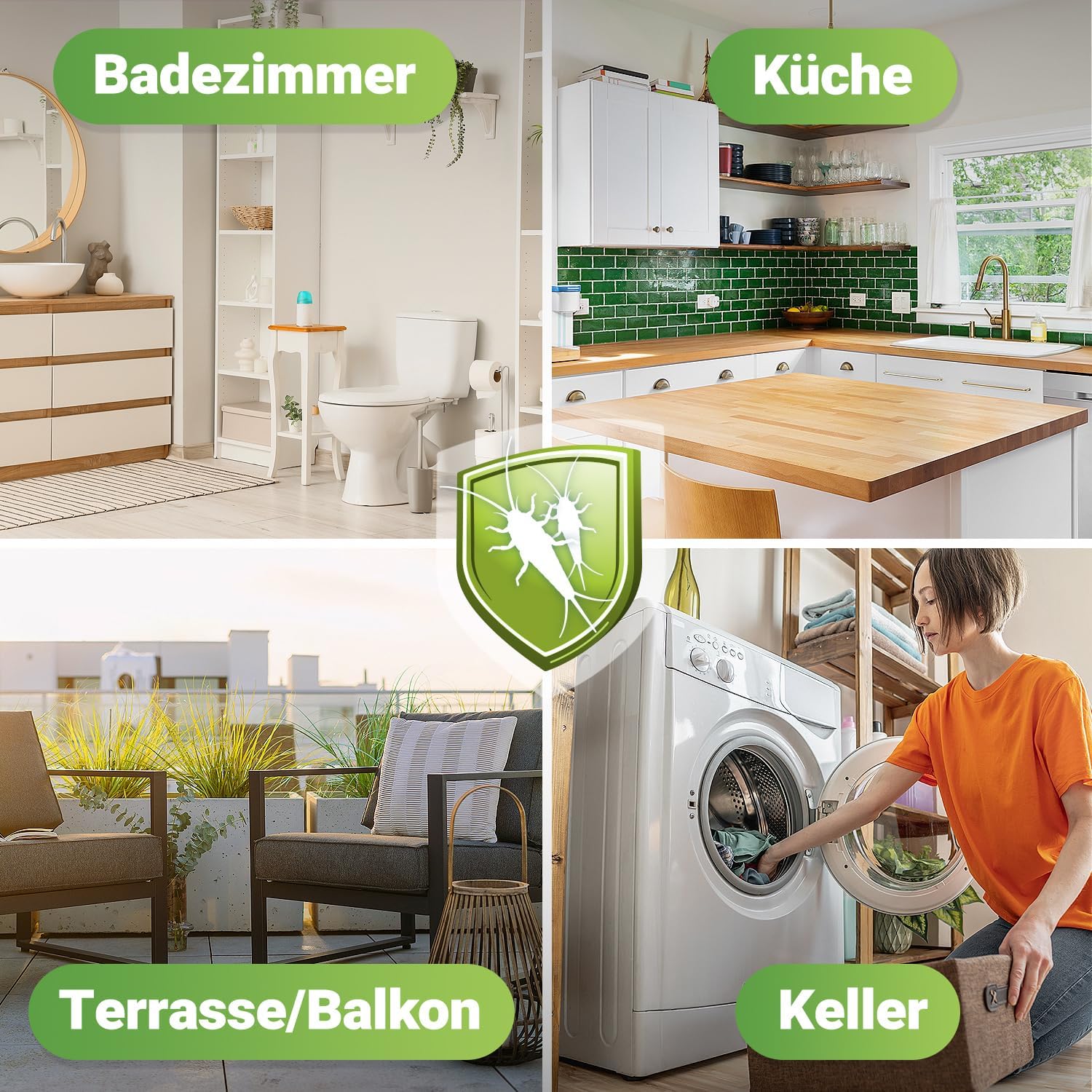Silberfisch Spray 500ml – für Bad, Küche & Keller