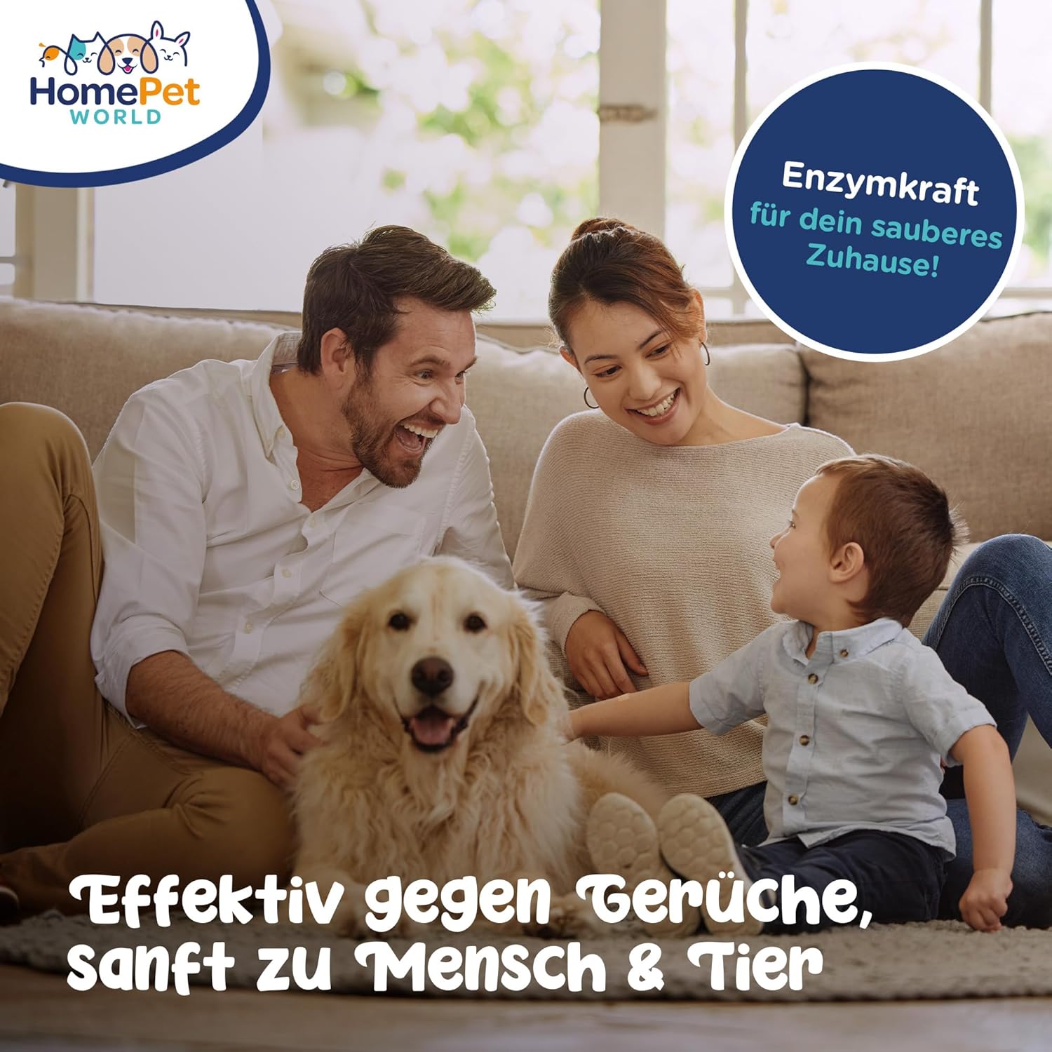 Enzymreiniger Geruchsentferner für Haustiere 500ml