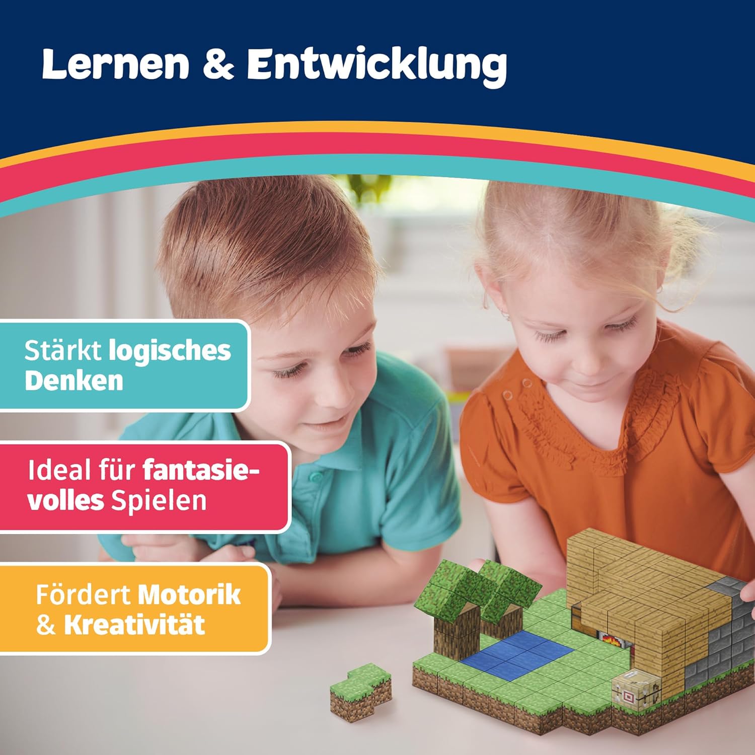 Magnetbausteine Add-On und Magnetische Bausteine – kreatives Bauset mit vielfältigen Sets
