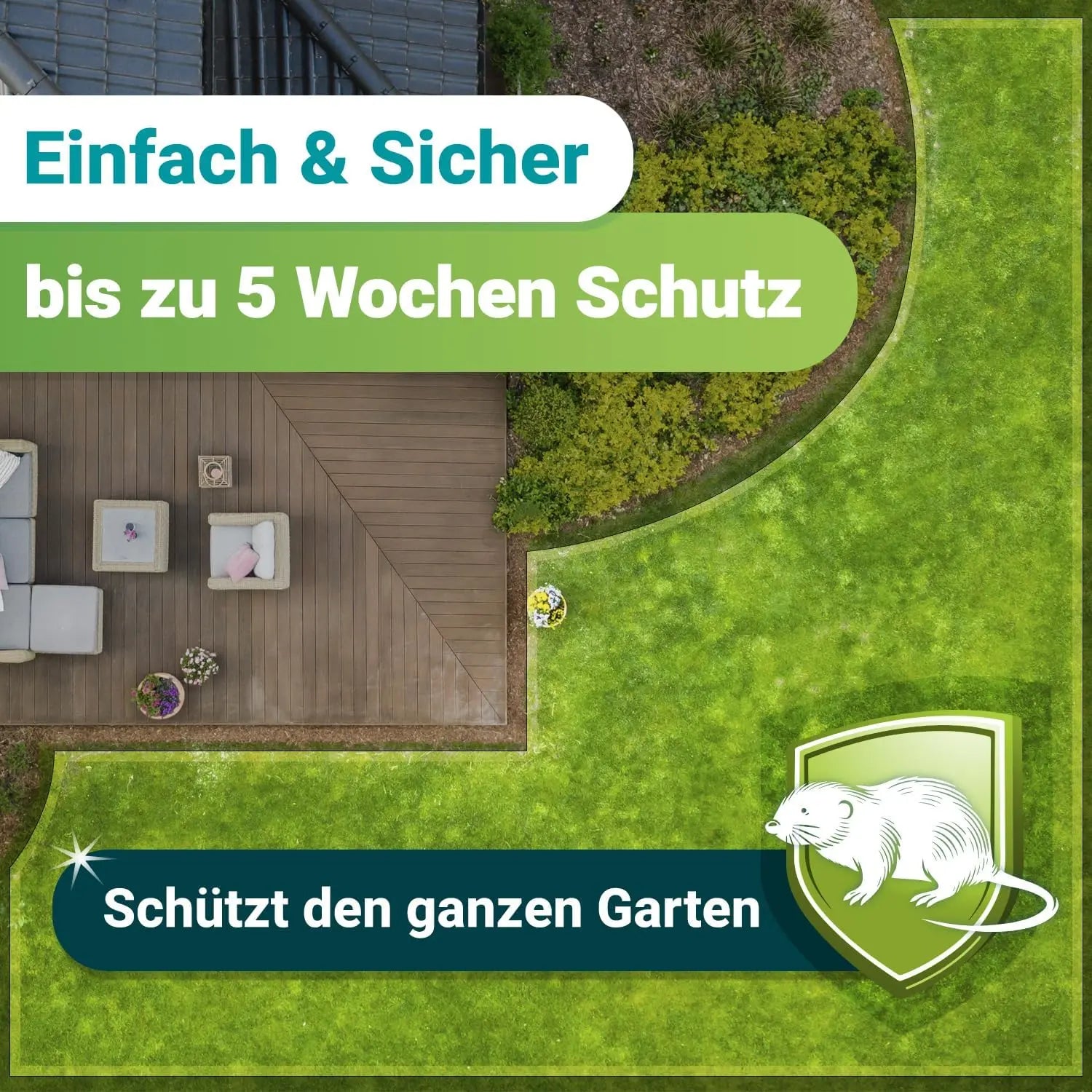 Maulwurf Vertreiber Kugeln 100 Stück HomeBugProtect