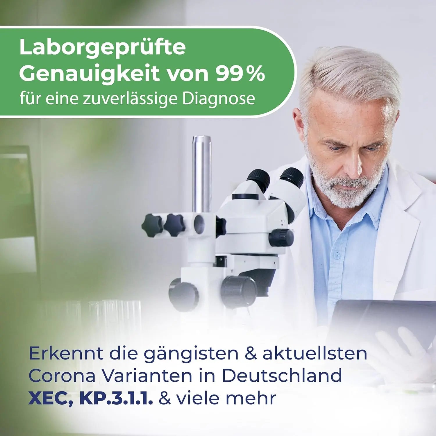 Corona Selbsttest 5er Pack – XEC & KP3 Varianten homehulab