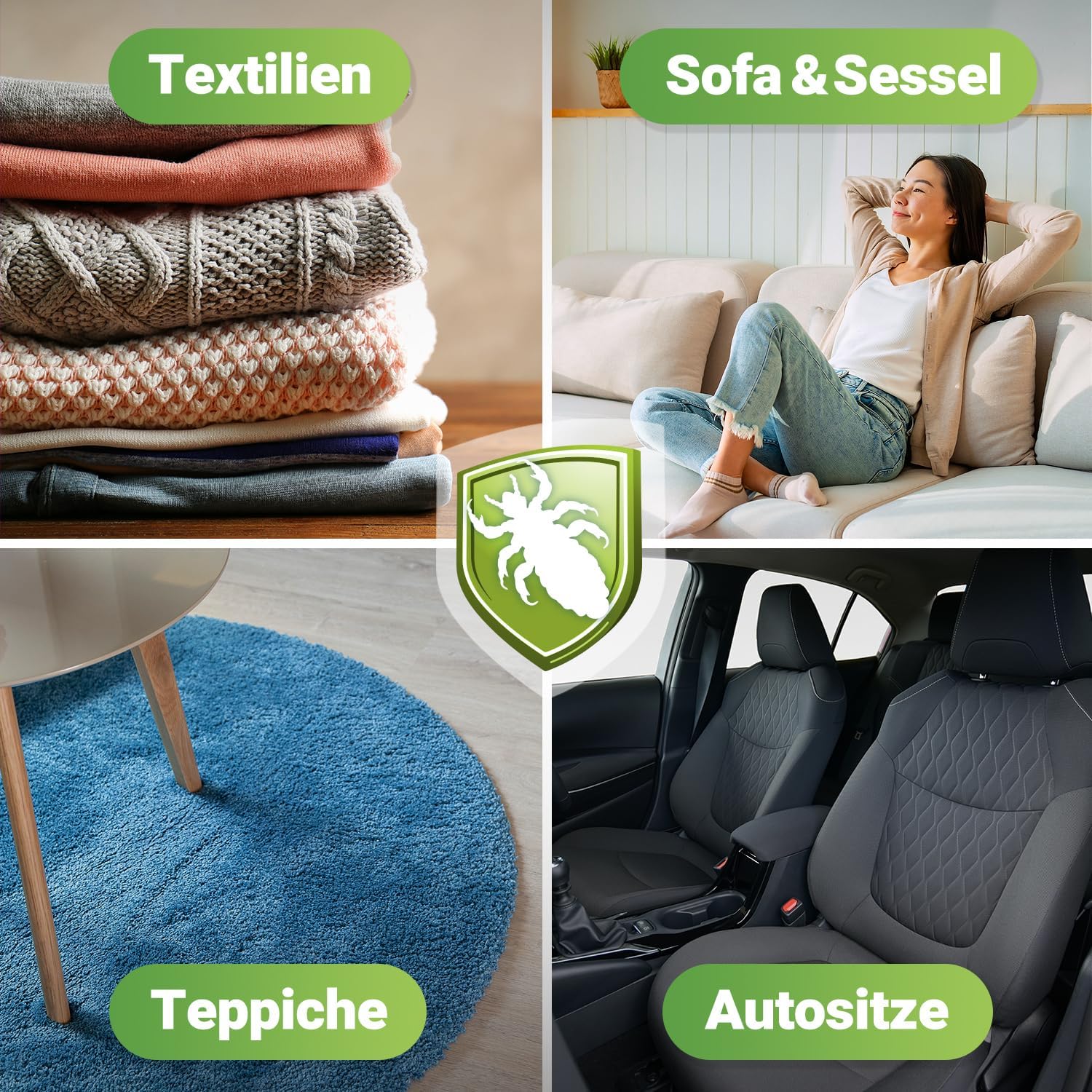 Läuse Abwehrspray 500ml – für Heimtextilien & Möbel
