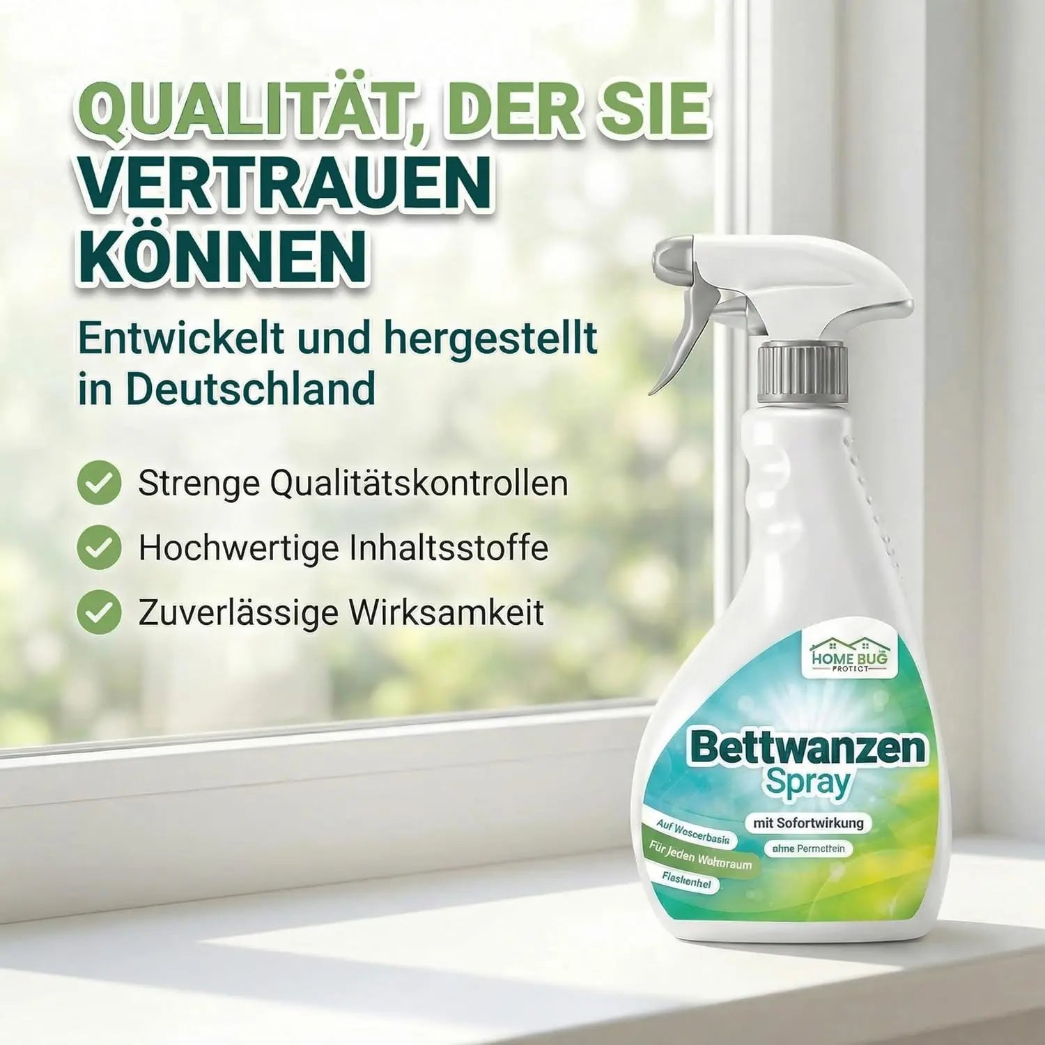 Bettwanzen Spray 500ml – für Textilien & Möbel