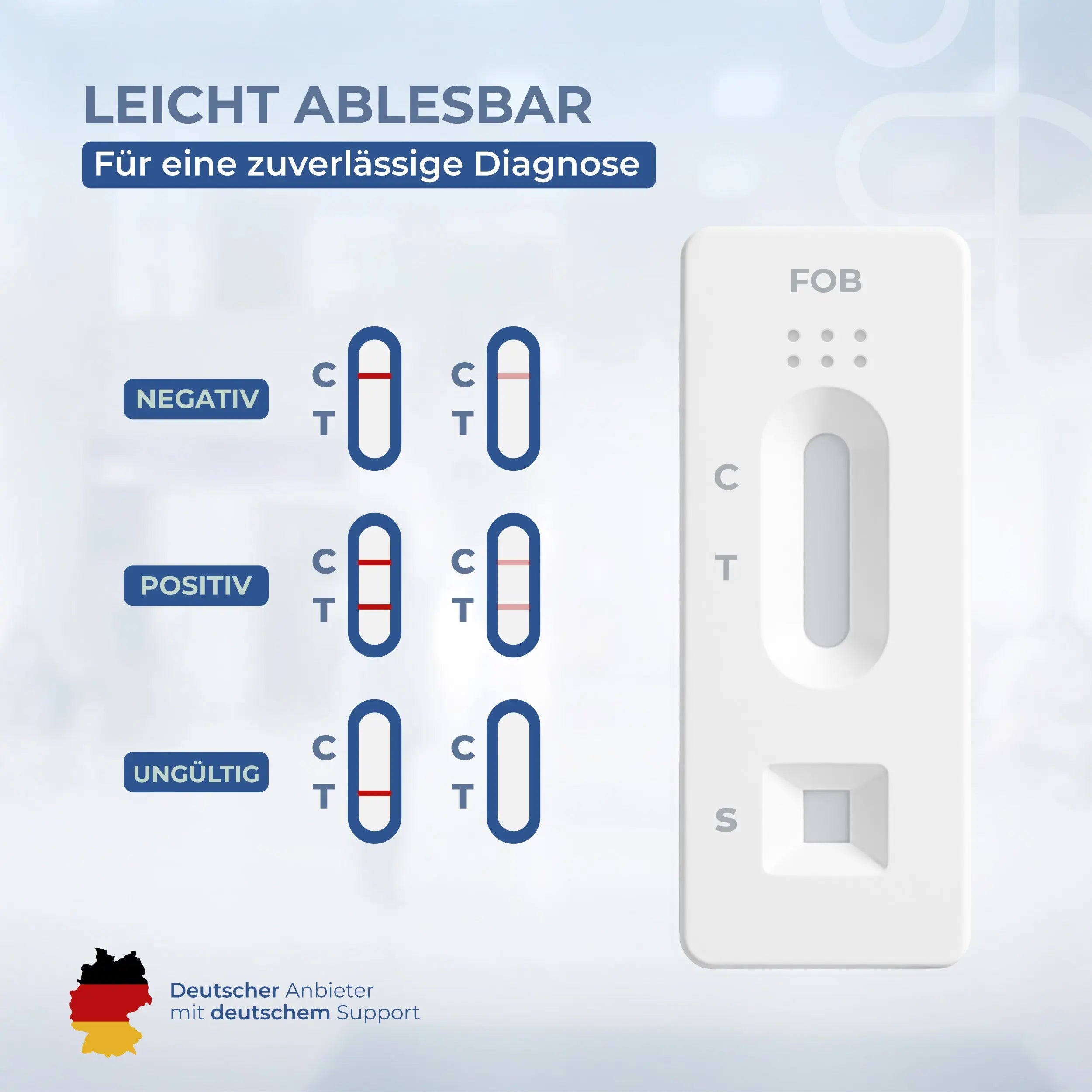 2x Darmkrebs Schnelltest – Stuhltest für zuhause