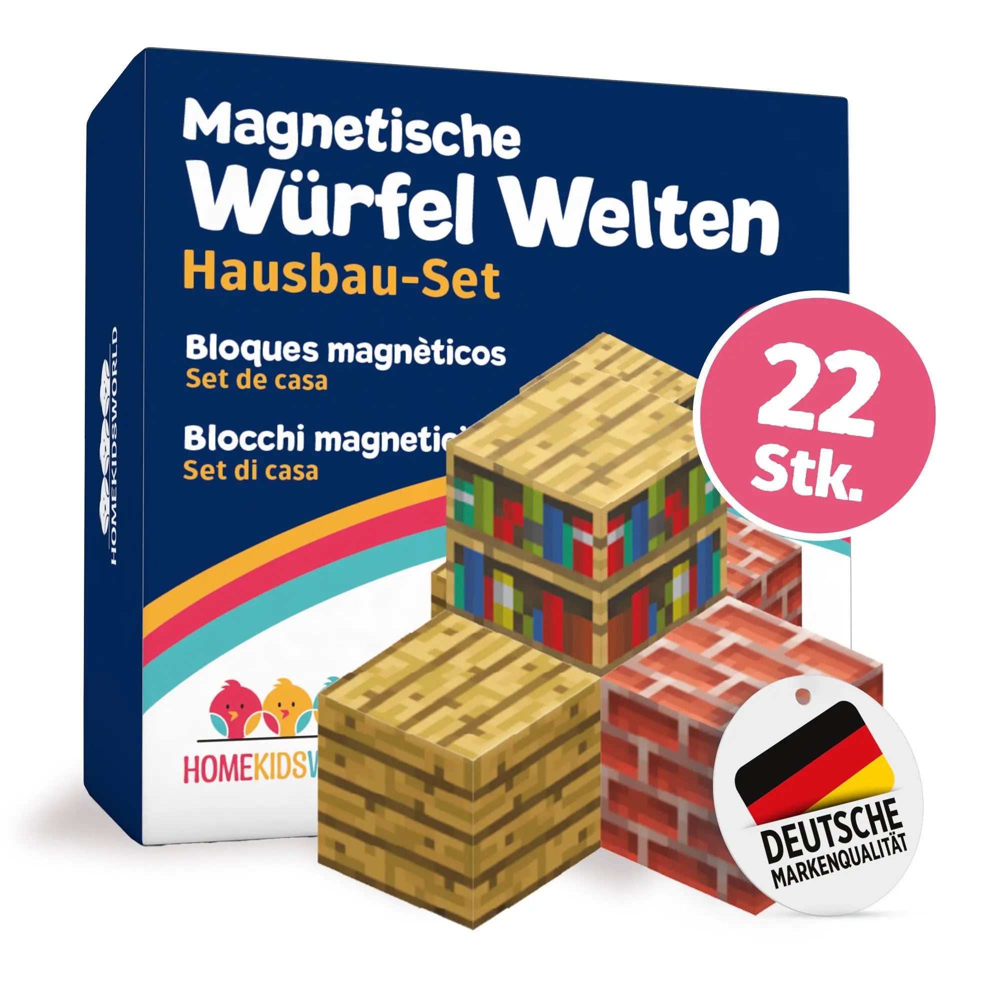 Magnetische Bausteine House AddOn 22 Teile HomeKidsWorld