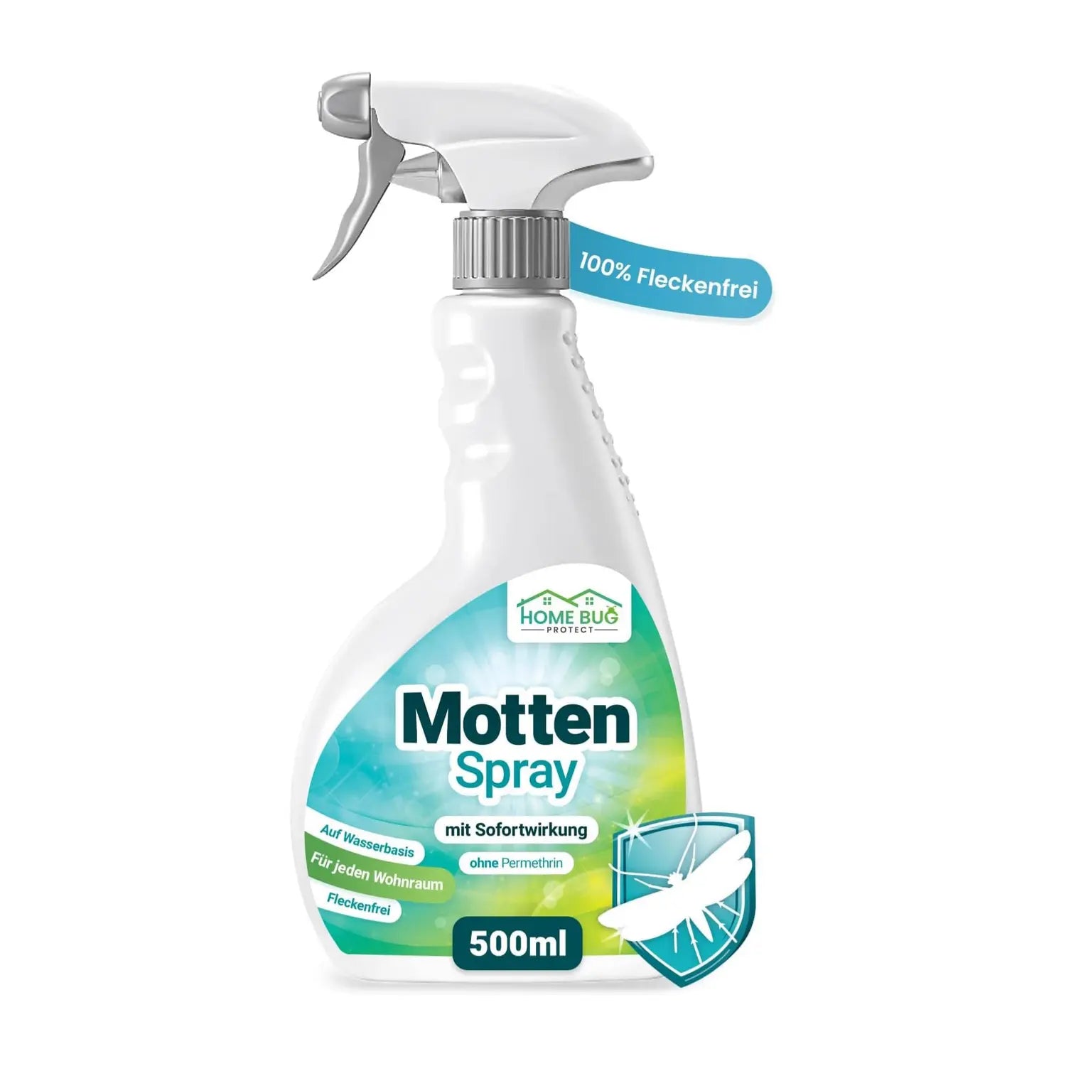 Motten Spray 500ml – gegen Kleidermotten & mehr HomeBugProtect