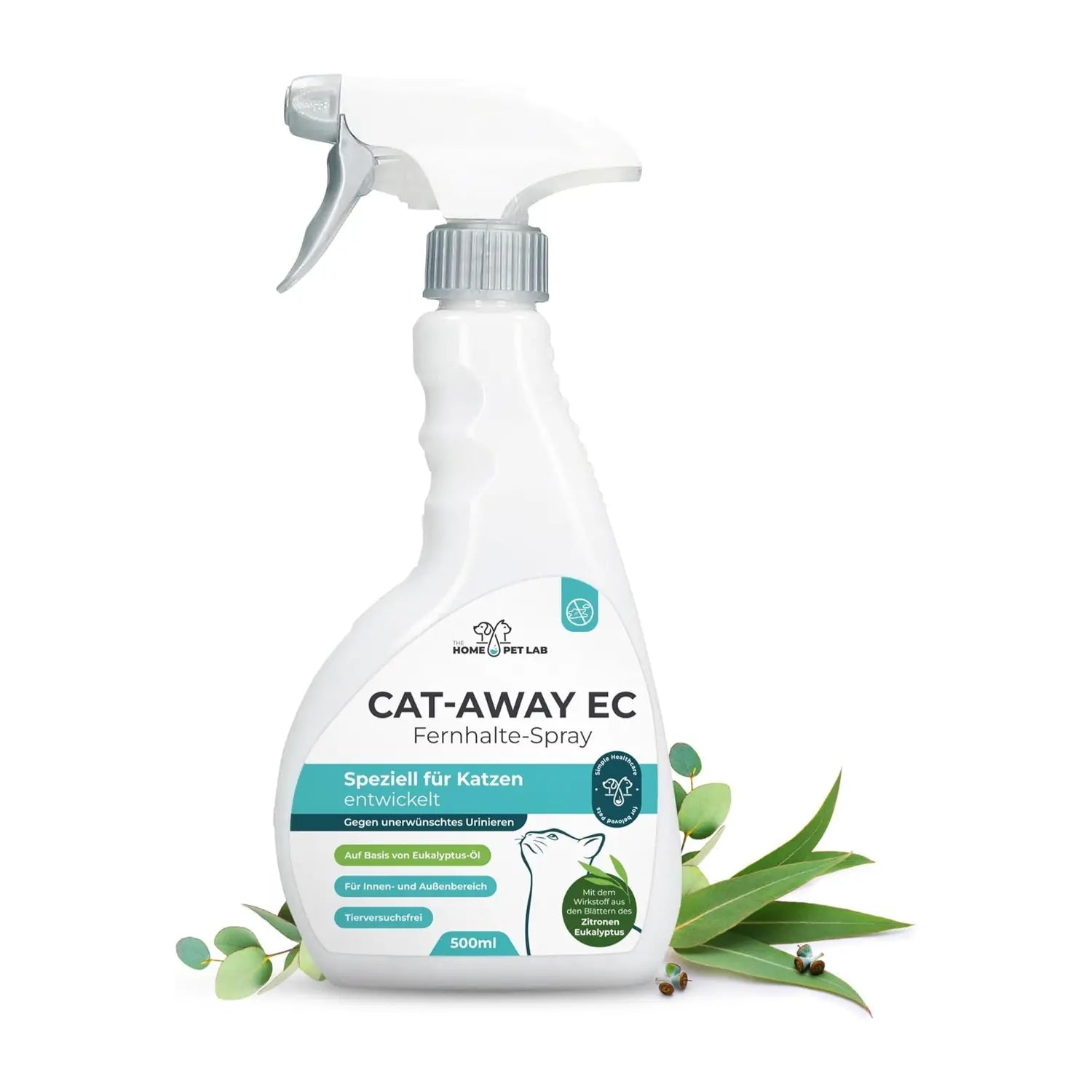 Katzenabwehrspray Cat-Away mit EC-Öl 500ml HomePetLab