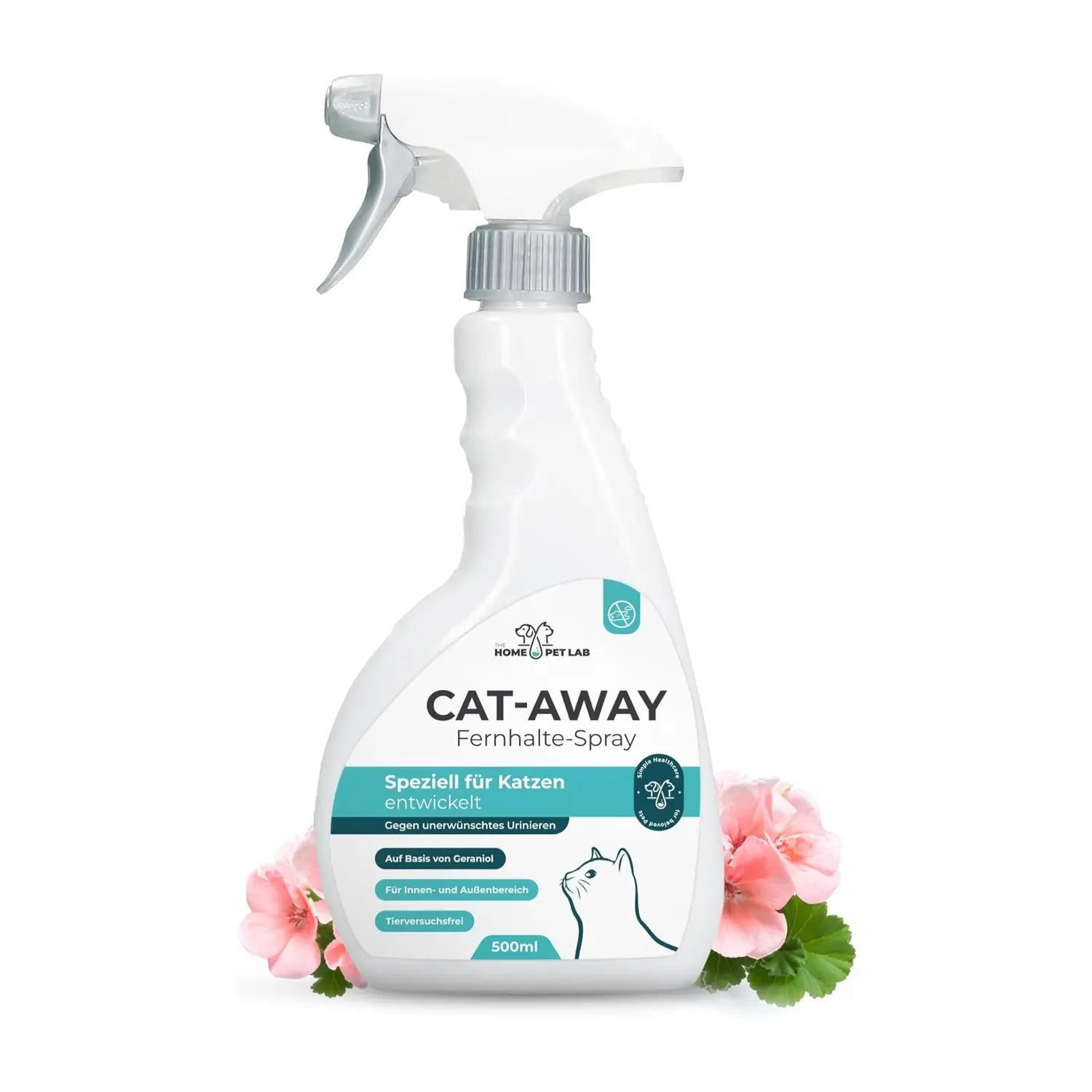 Katzenabwehrspray Cat-Away mit Geraniol 500ml HomePetLab