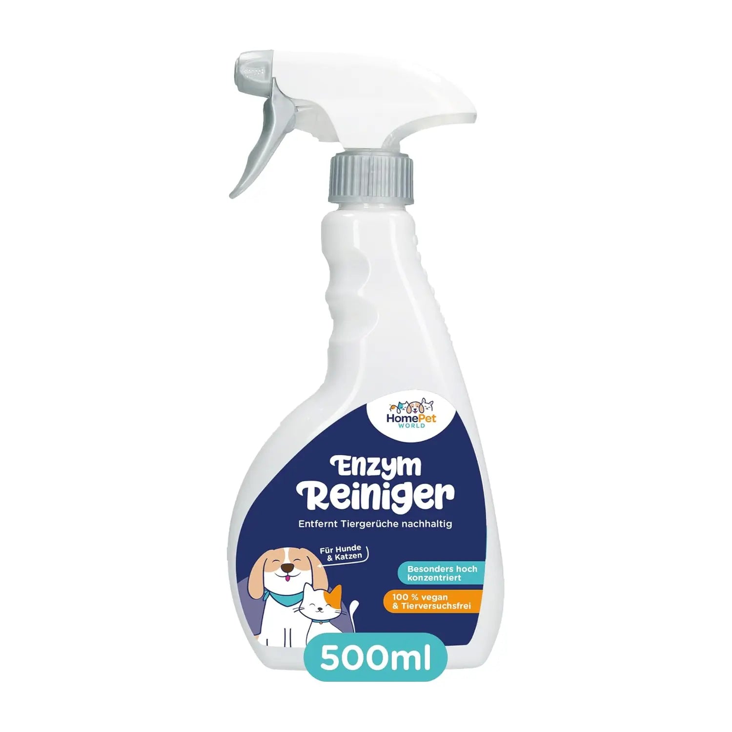 Enzymreiniger Geruchsentferner für Haustiere 500 ml HomePetWorld