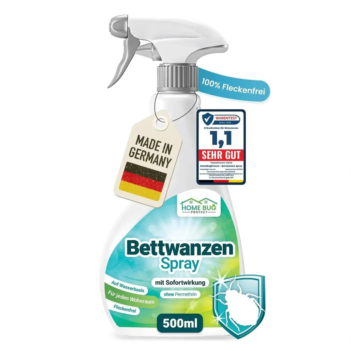Bettwanzen Spray 500ml – für Textilien & Möbel