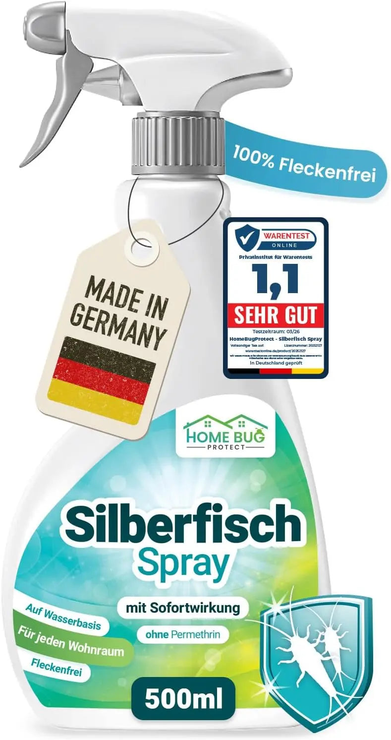 Silberfisch Spray 500ml – für Bad, Küche & Keller