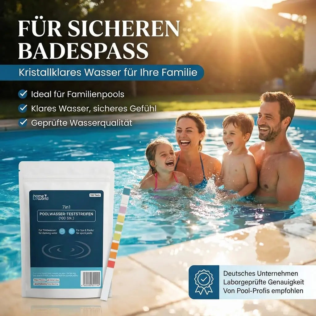 7in1 Pool Teststreifen 100 Stück