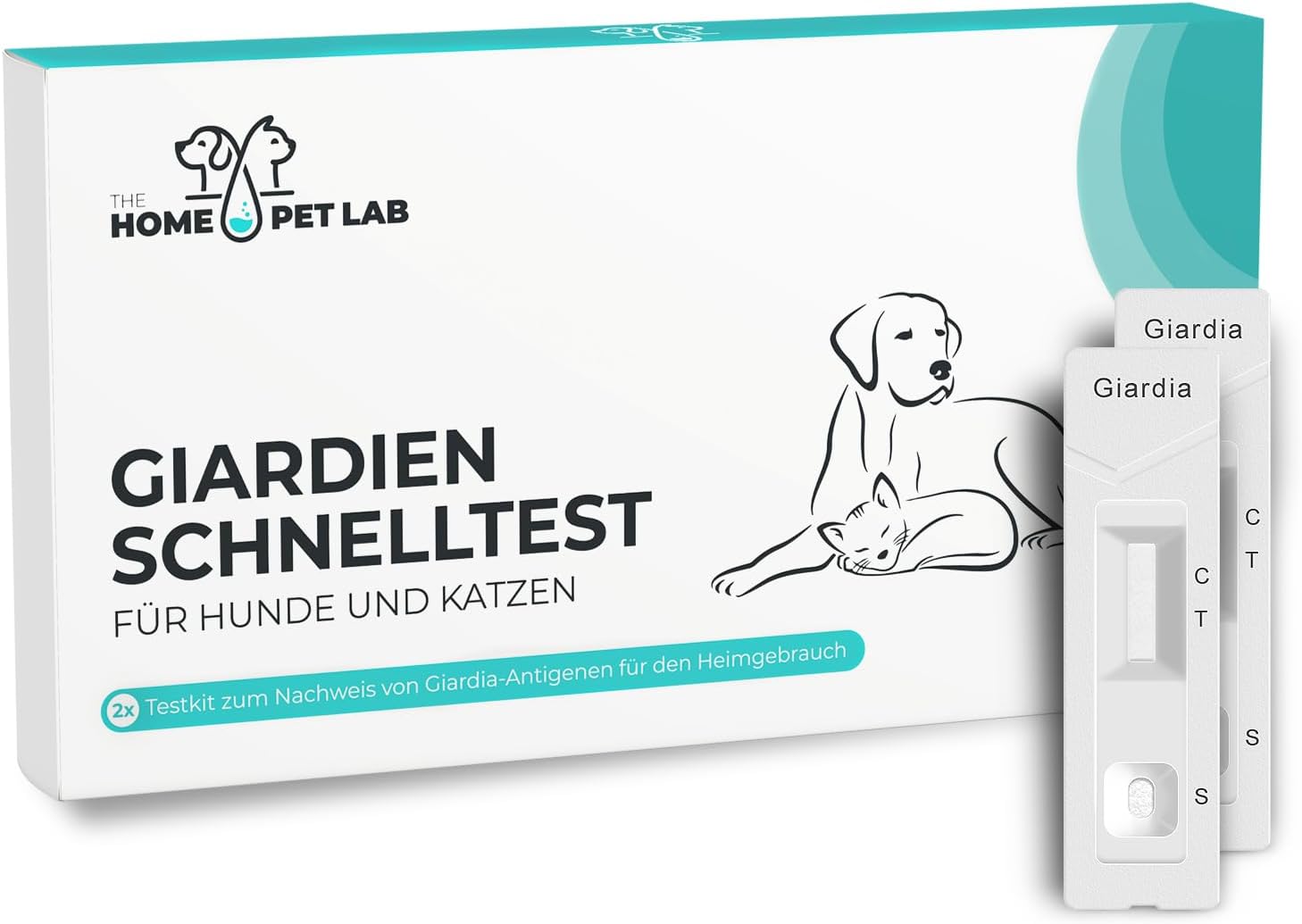 Giardien Schnelltest für Hunde & Katzen