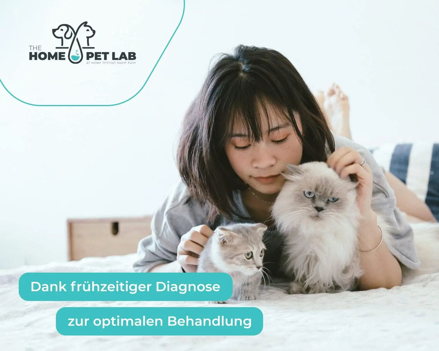 Giardien Schnelltest für Hunde & Katzen 1er Packung HomePetLab