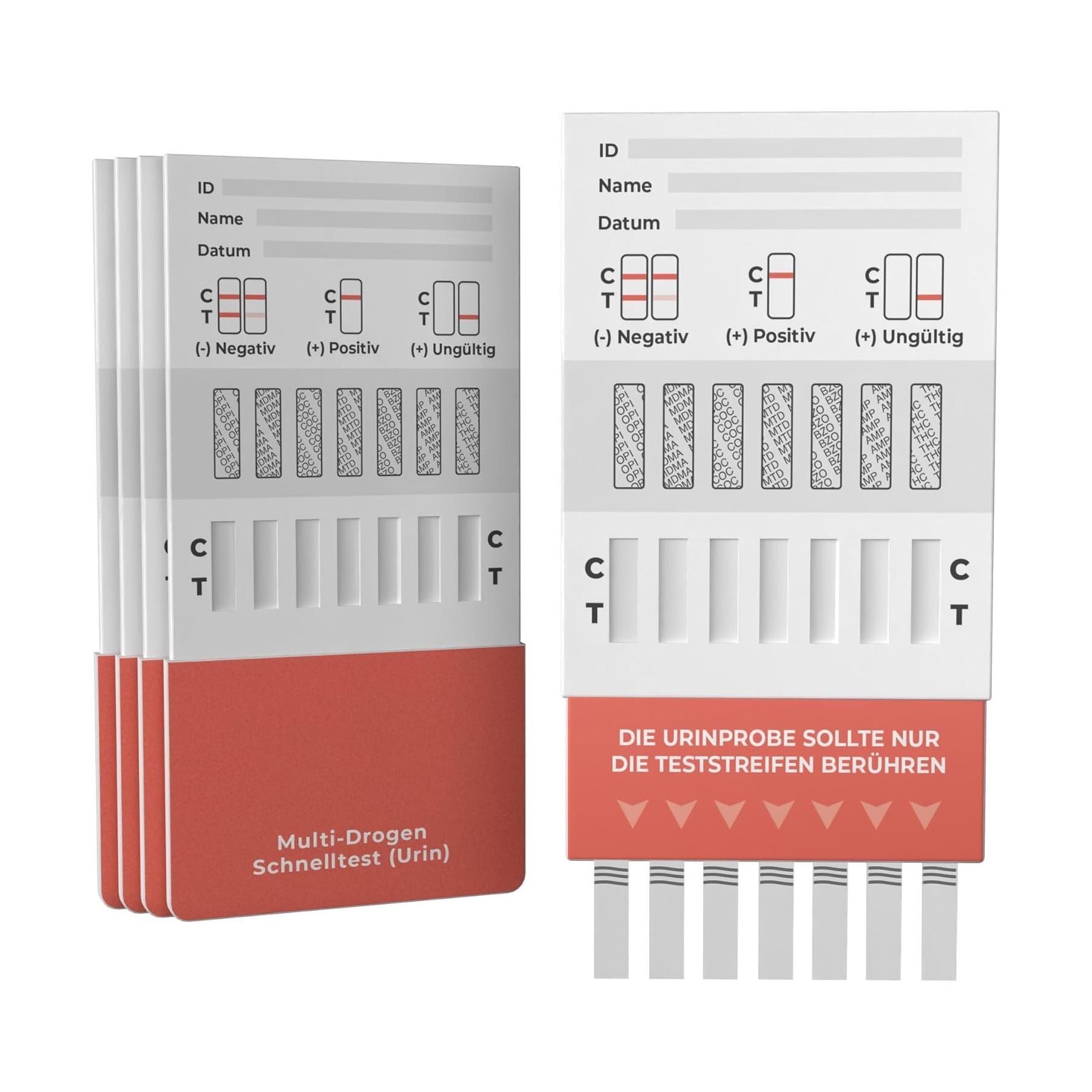 7-in-1 Drogentest – Urin Schnelltest zuhause