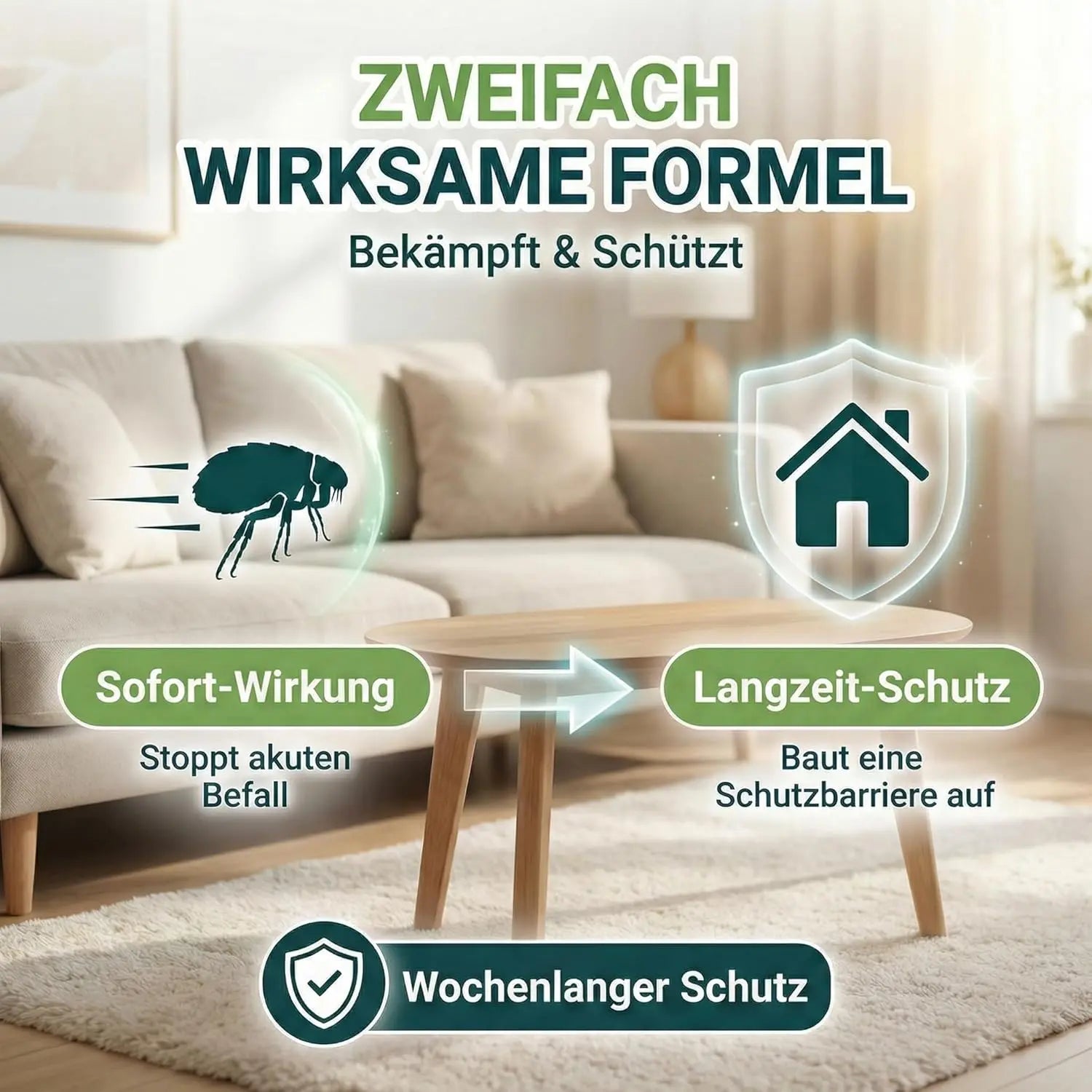 Floh Spray 500 ml - fleckenfrei & wirksam