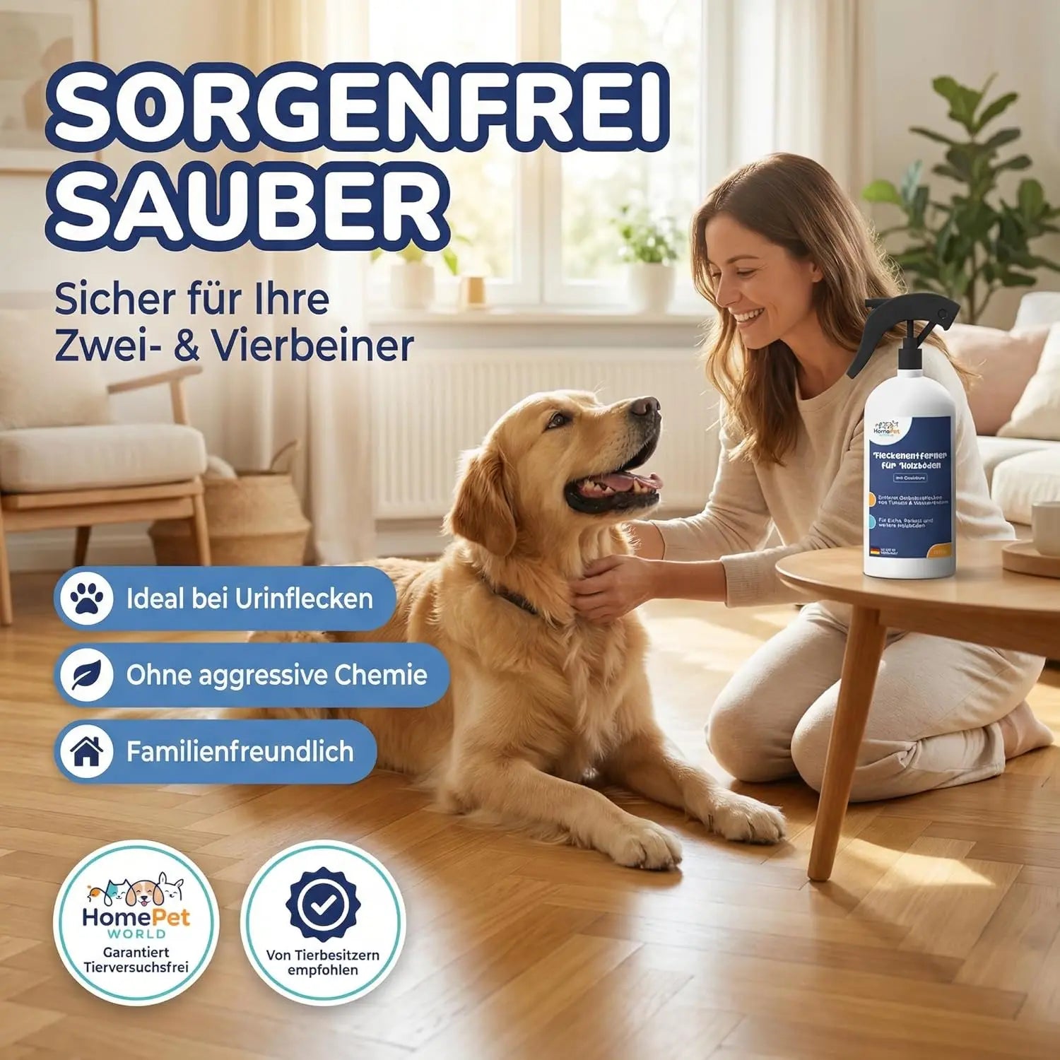 Oxalsäure Reiniger 250ml für Parkett und Eiche