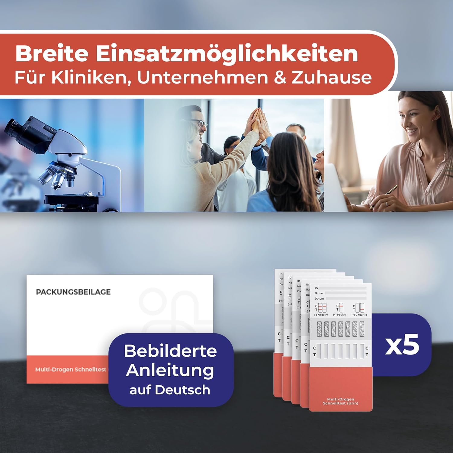 7-in-1 Drogentest – Urin Schnelltest zuhause