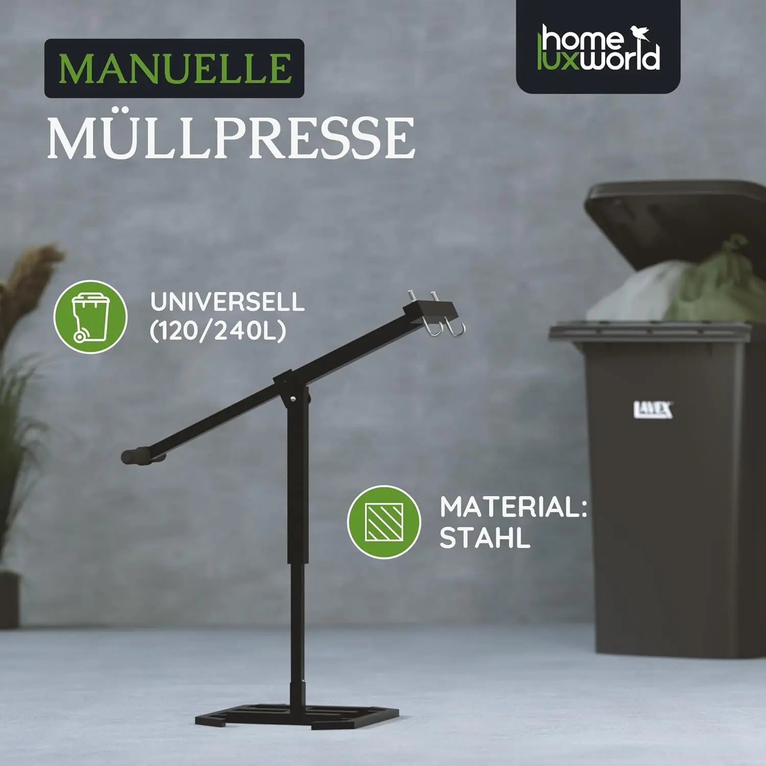 Müllpresse für Zuhause HomeLuxWorld
