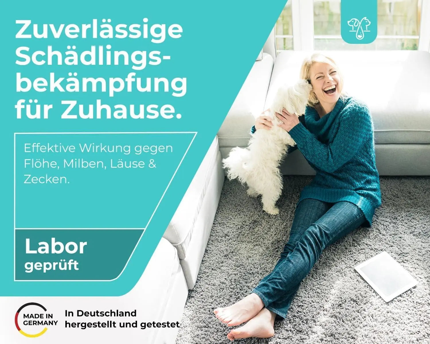 Floh Spray für Wohnung und Möbel 500ml HomePetLab