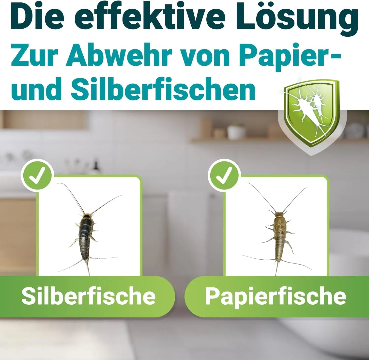 Silberfisch Spray 500ml – für Bad, Küche & Keller HomeBugProtect