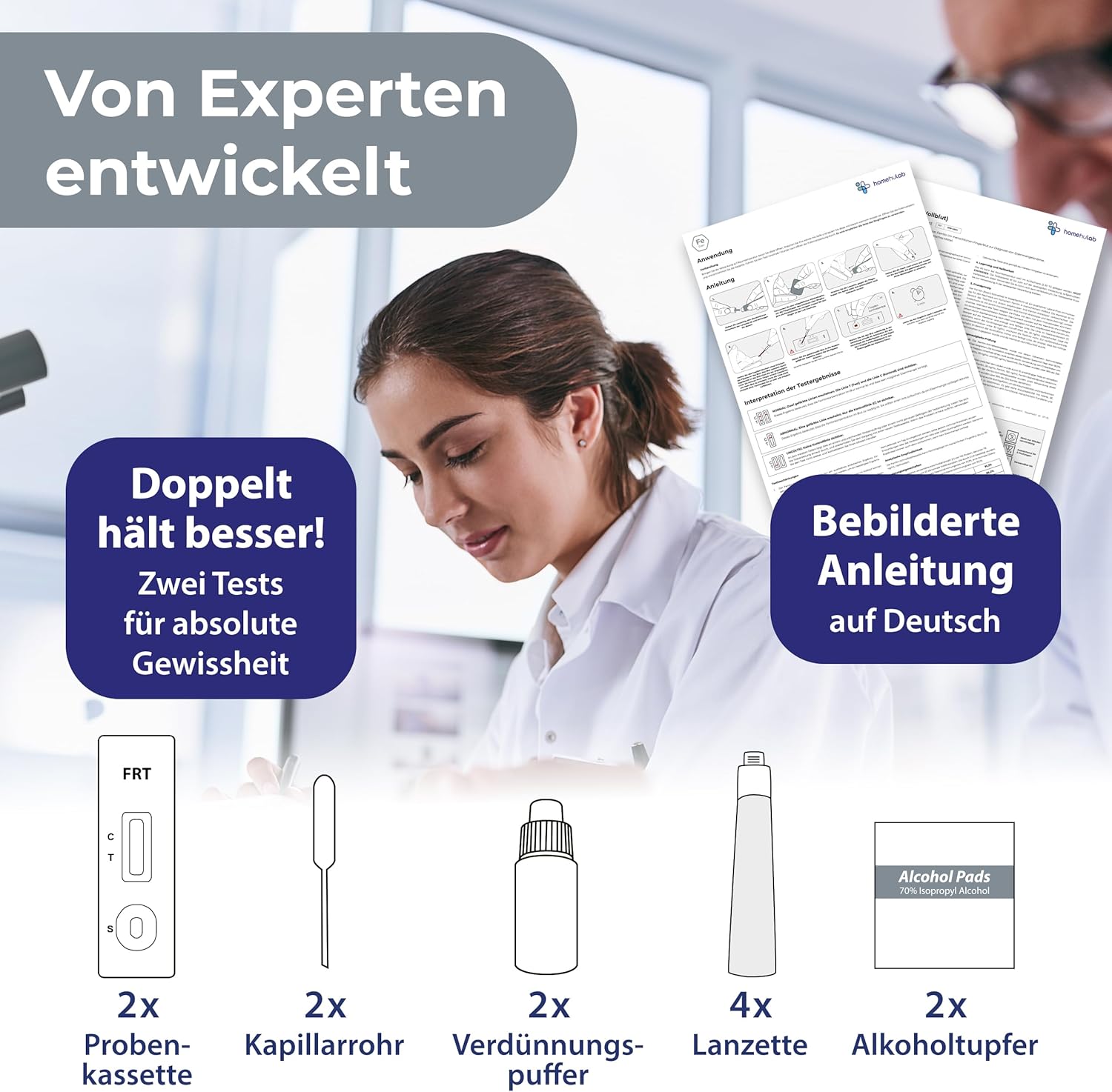Eisenmangel Test – Selbsttest für Zuhause