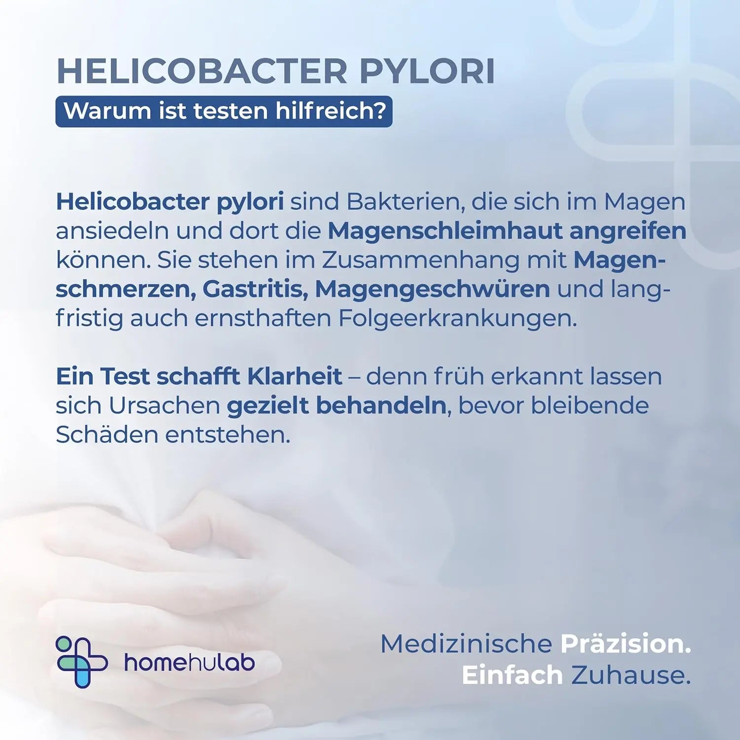 Helicobacter Pylori Test – bei Gastritis & Sodbrennen homehulab