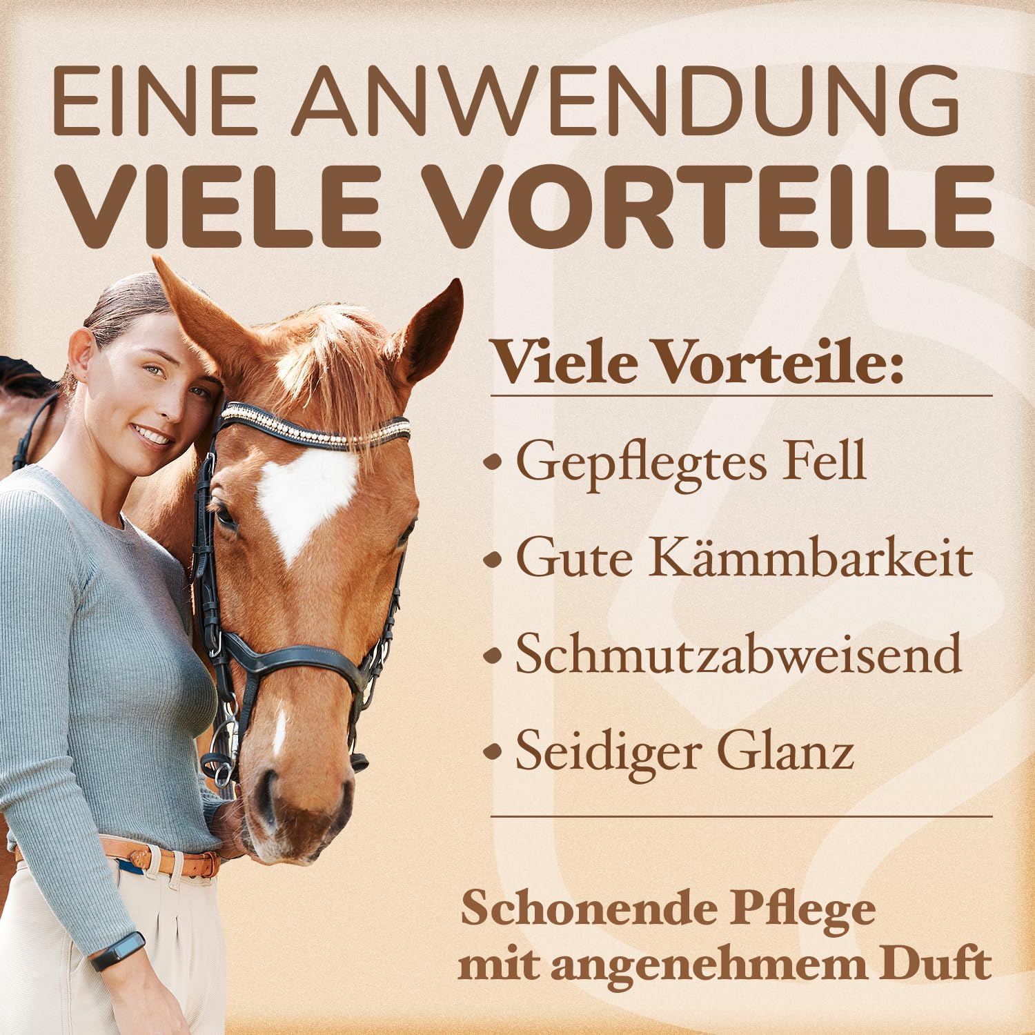 Schweif und Mähnenspray 500ml – für leichte Pflege