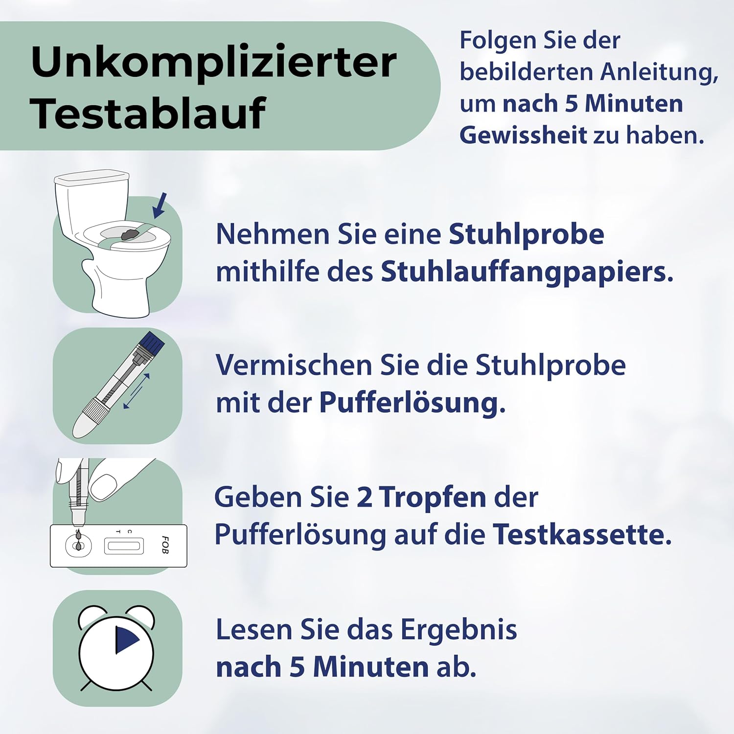 Darmkrebs Test – Stuhltest für zuhause