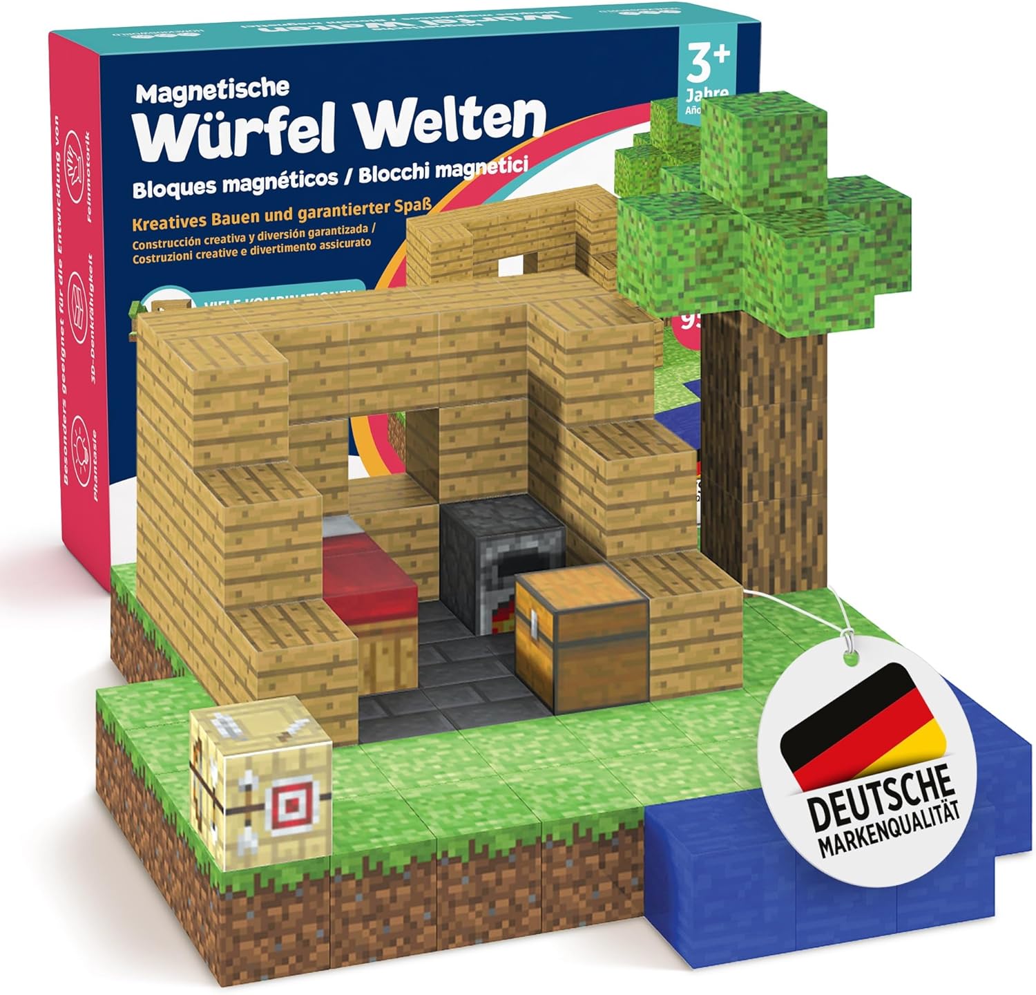 Magnetbausteine Add-On und Magnetische Bausteine – kreatives Bauset mit vielfältigen Sets