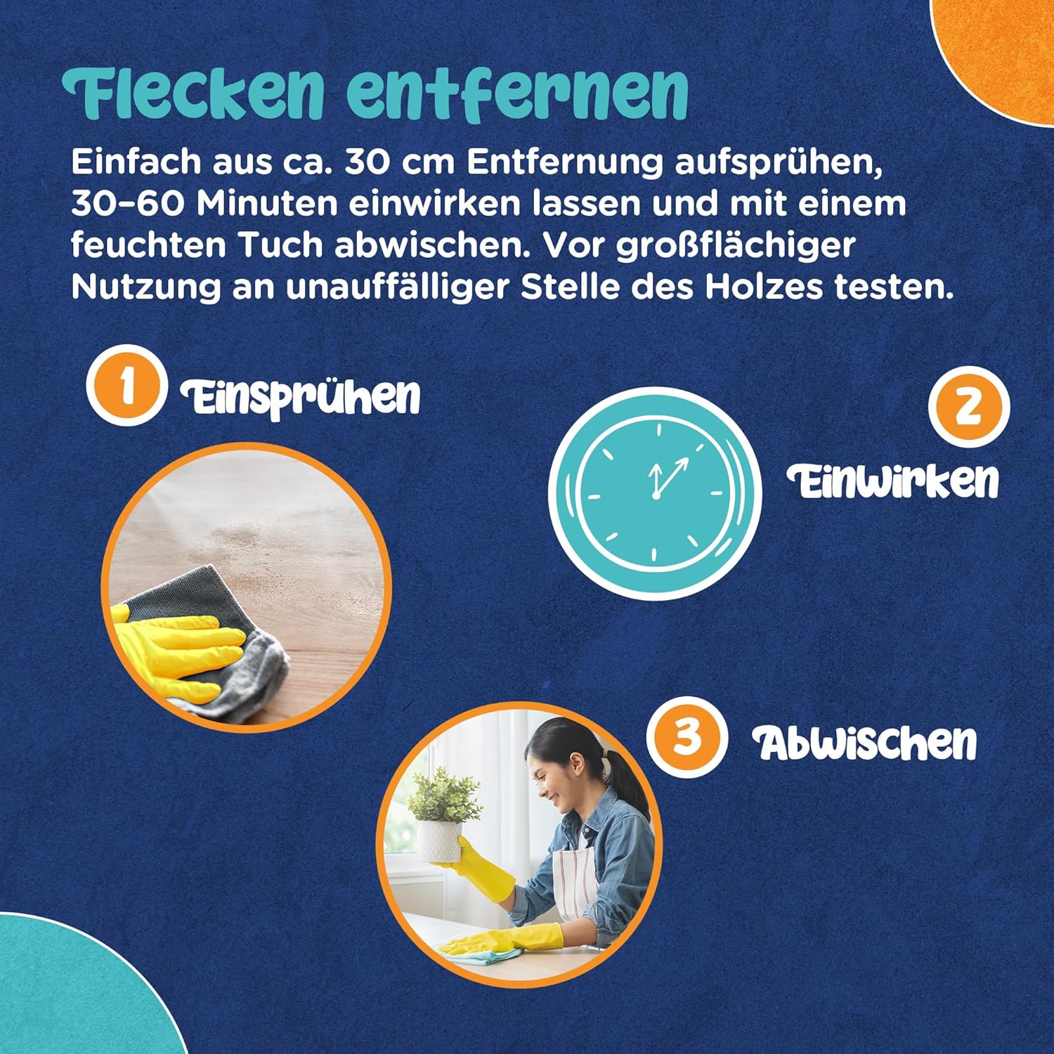 Oxalsäure Reiniger 250ml für Parkett und Eiche