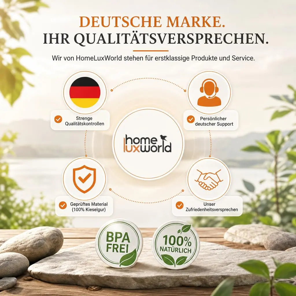 Badematte Stein aus saugfähigem Kieselgur - Ruhige Wellen - Dunkelgrau HomeLuxWorld